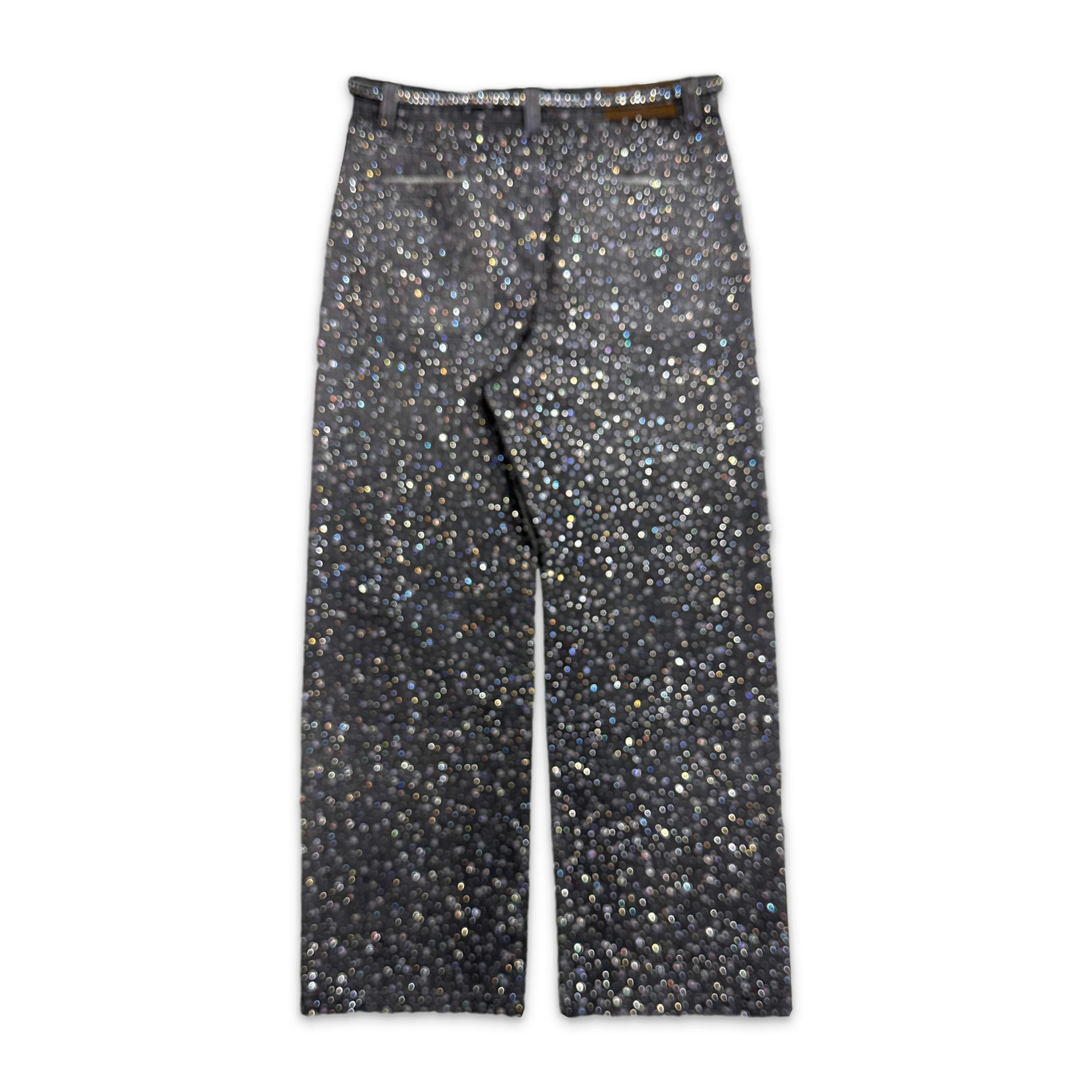3D Printing Washed 20k Swarovski Diamond Boro Denim "Black" - Image 3