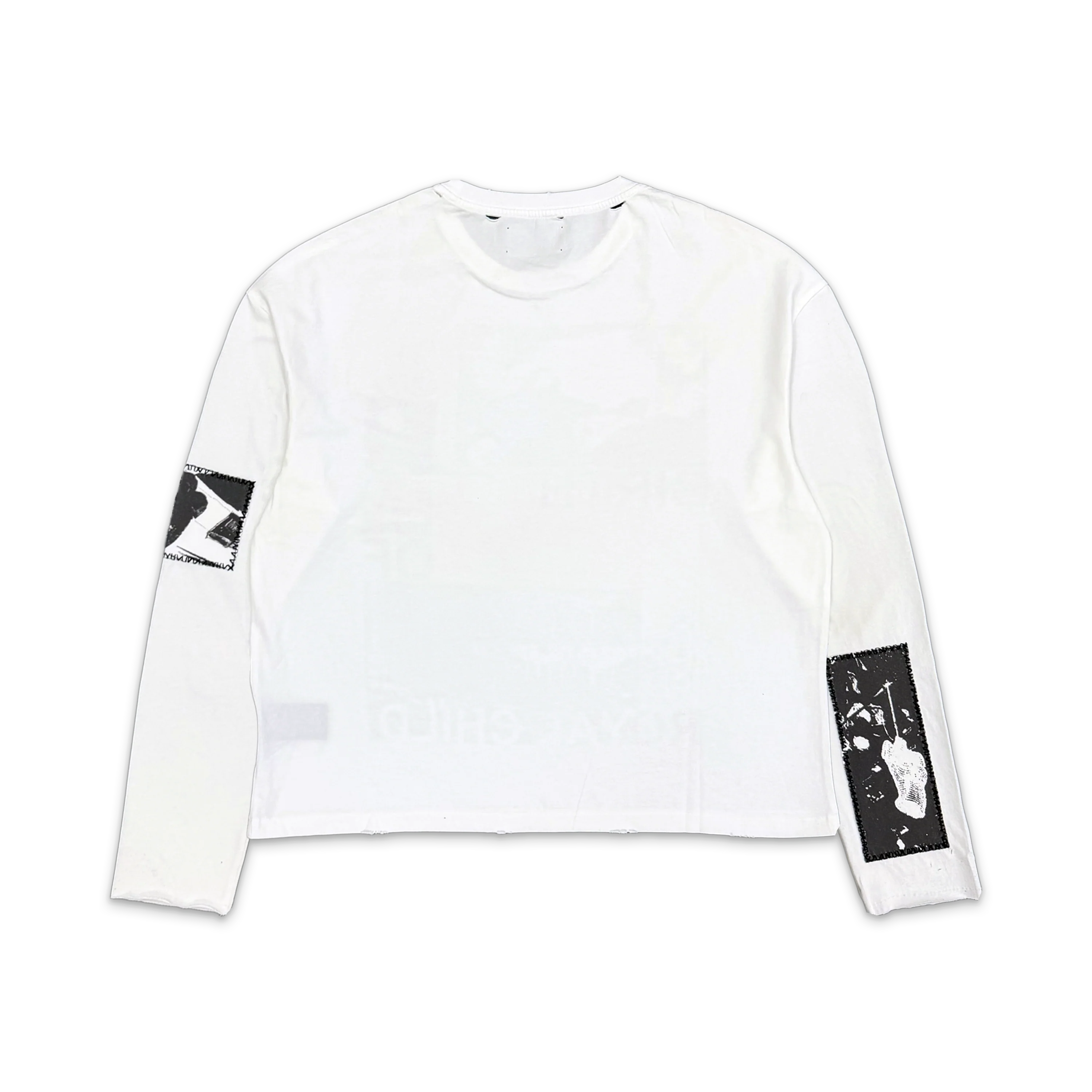 90s Hollywood L/S Tee "White" - Image 2