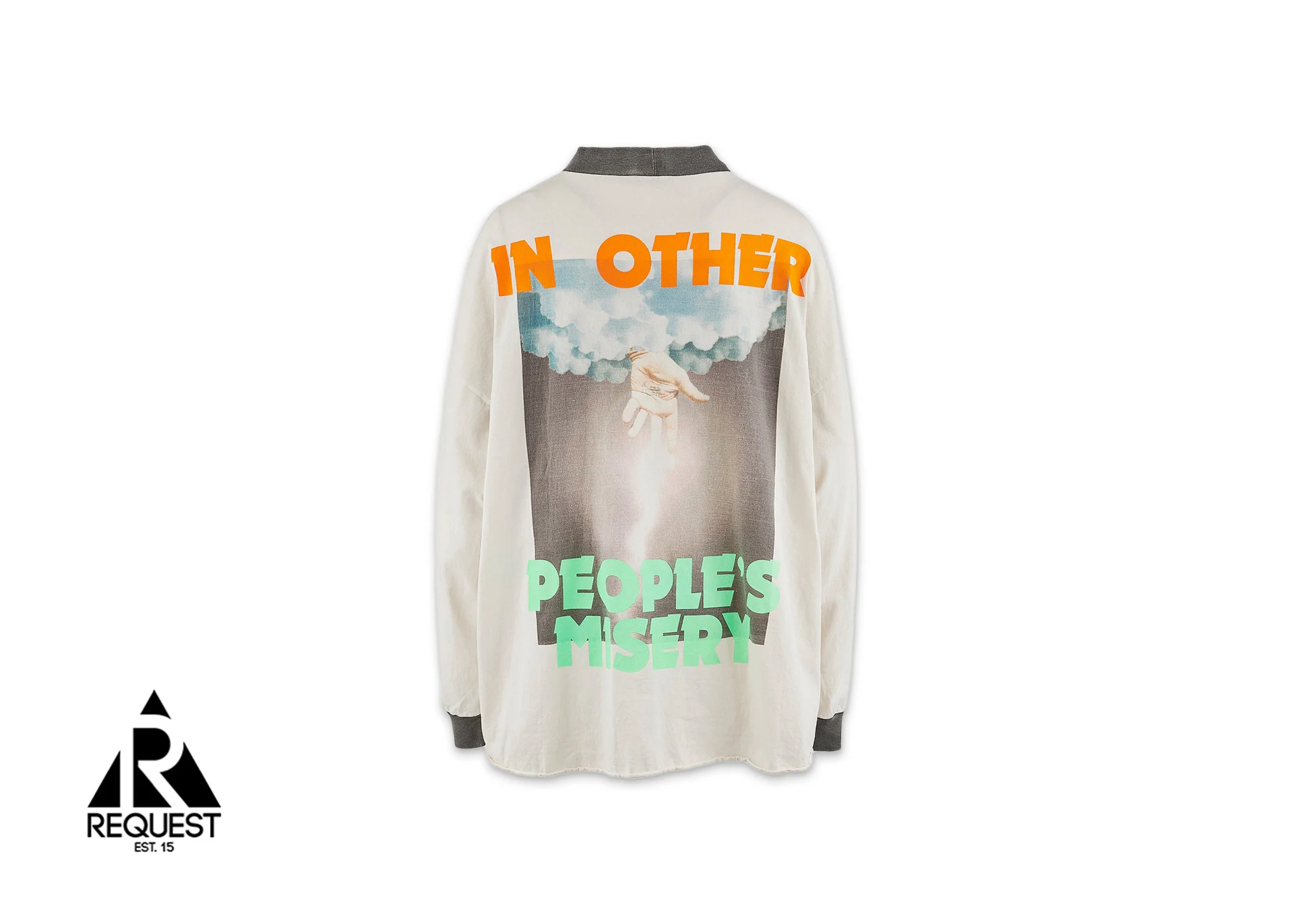 A Cheap Holiday L/S Tee "White" - Image 2