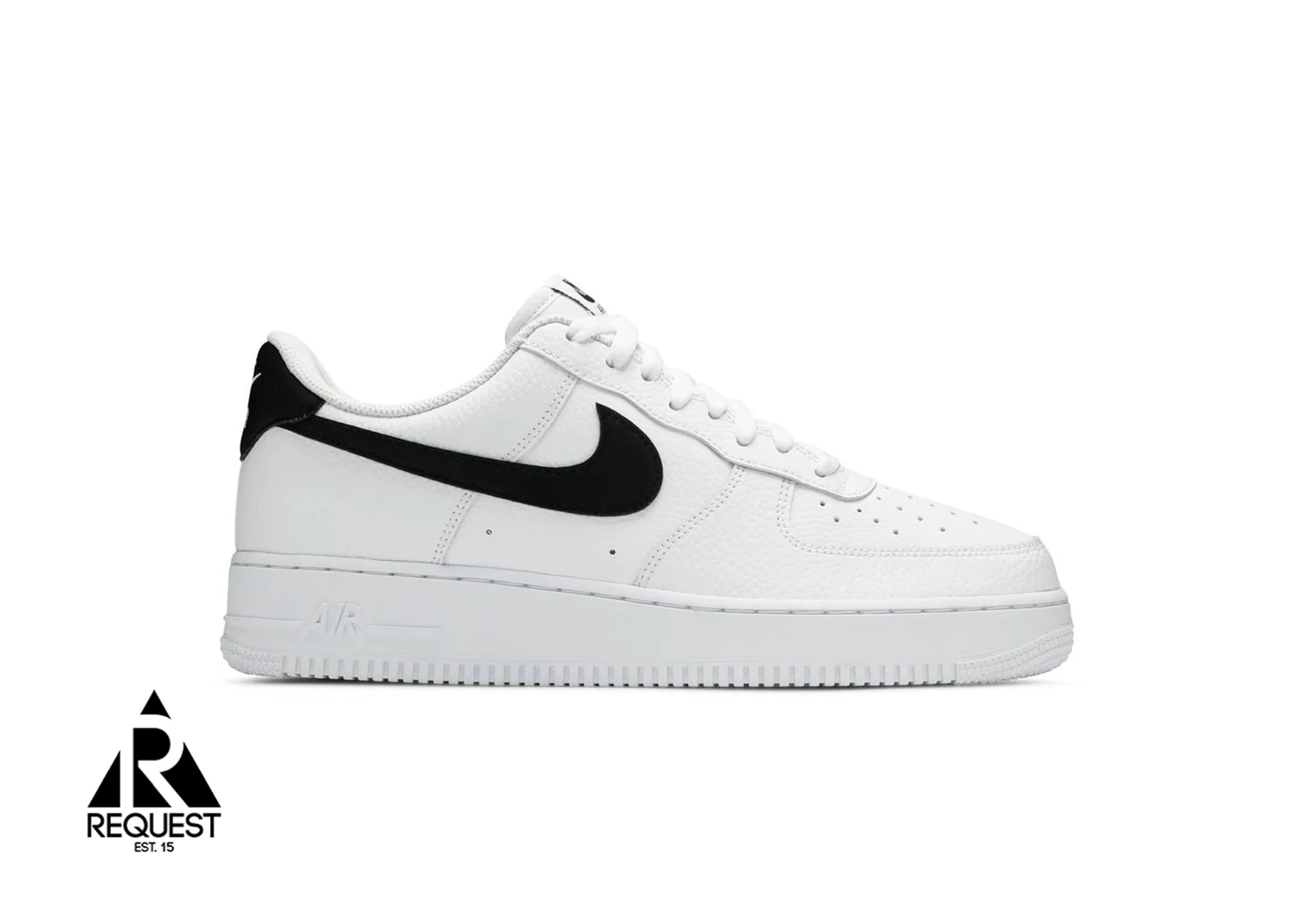 Air Force 1 Low 07 “White Black Pebbled Leather”