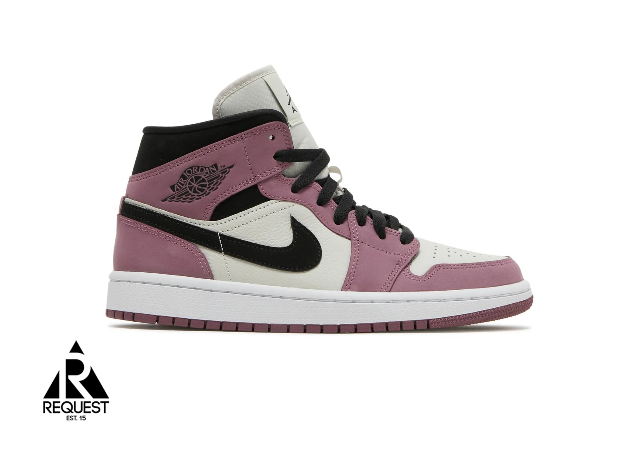 Air Jordan 1 Mid "Light Mulberry (W)"