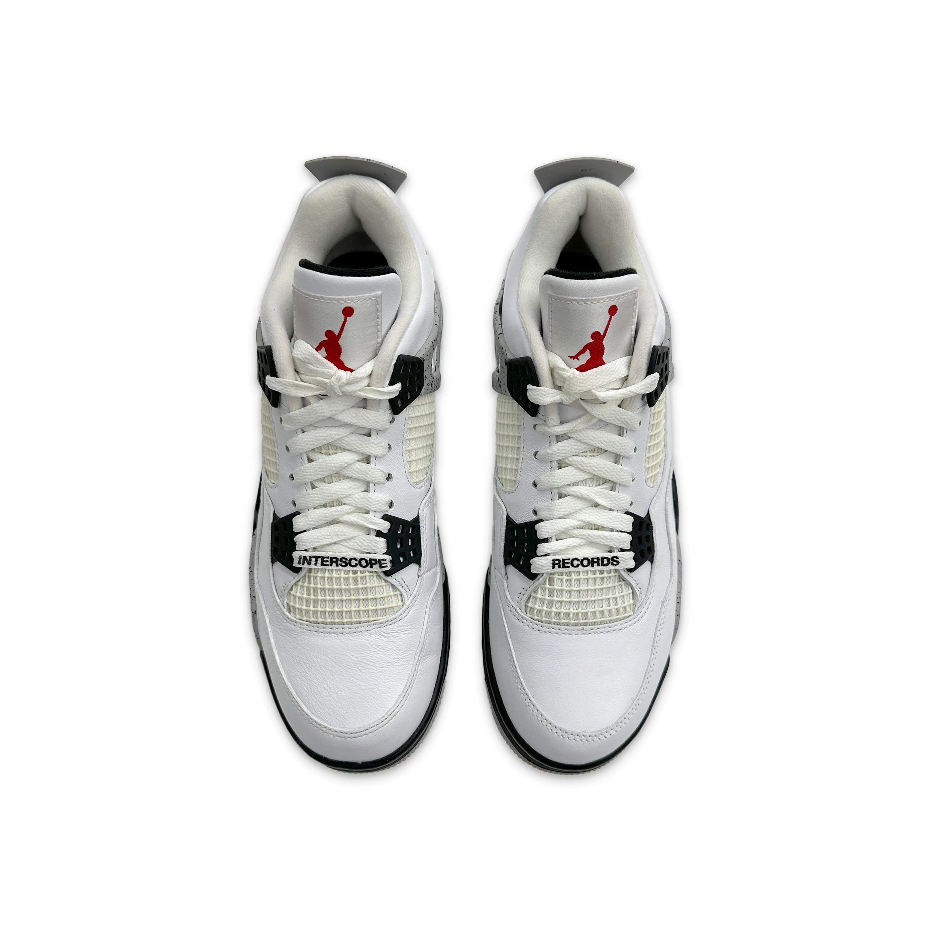 Air Jordan 4 Retro "Interscope Records White Cement" - Image 2