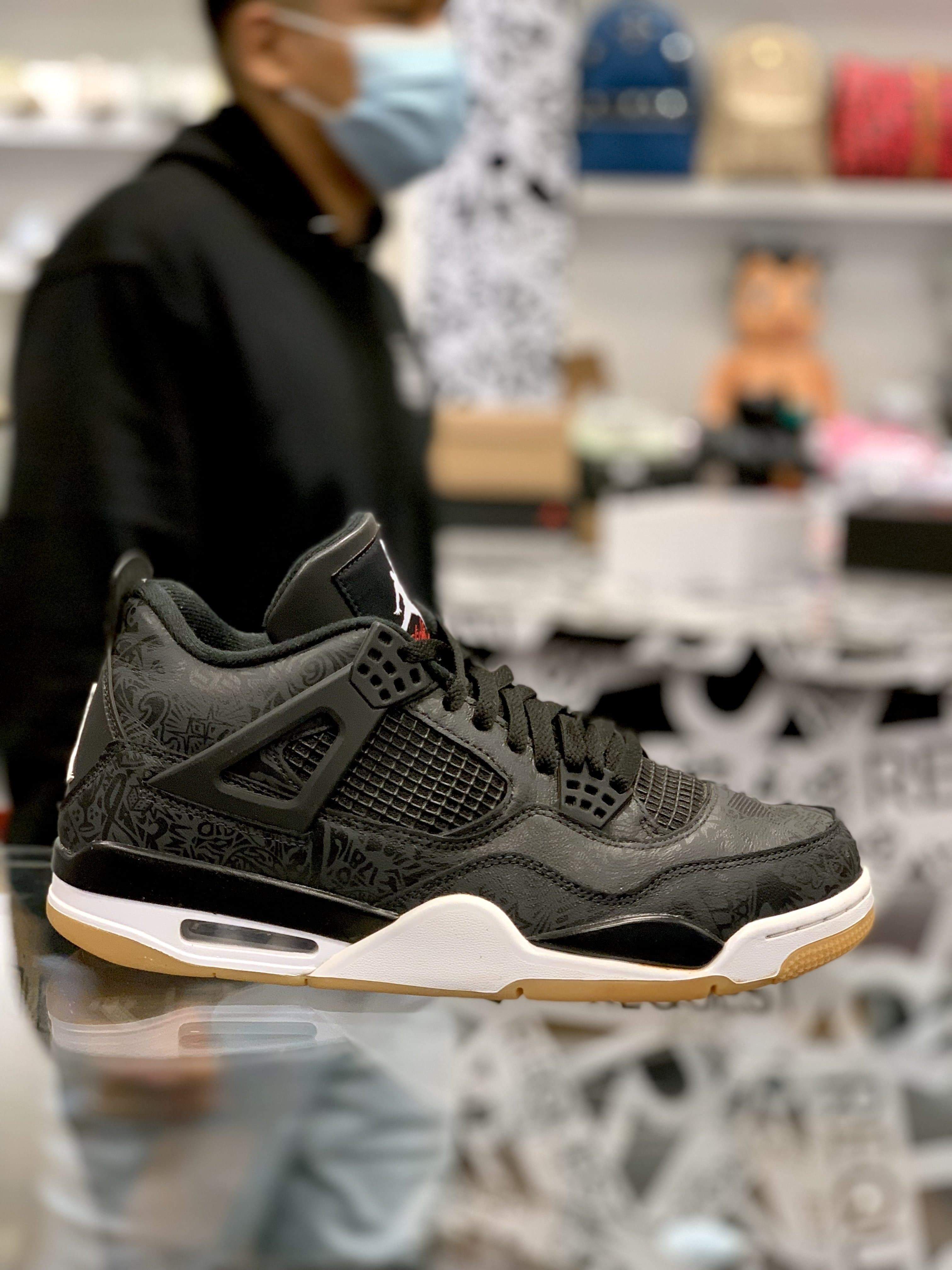 Air Jordan 4 Retro “Laser Black Gum” - Image 2