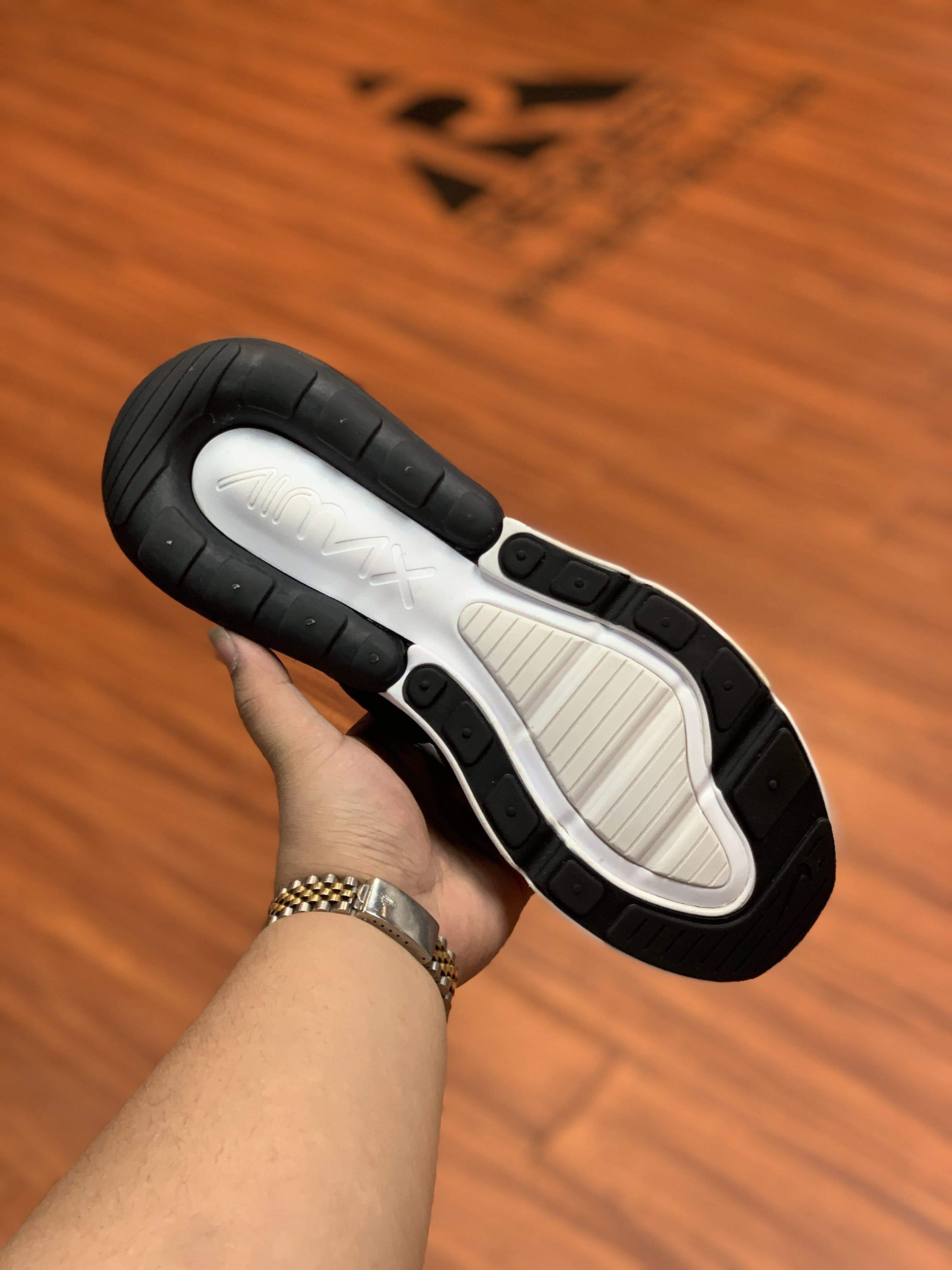 Air Max 270 Flyknit “White Black” - Image 3