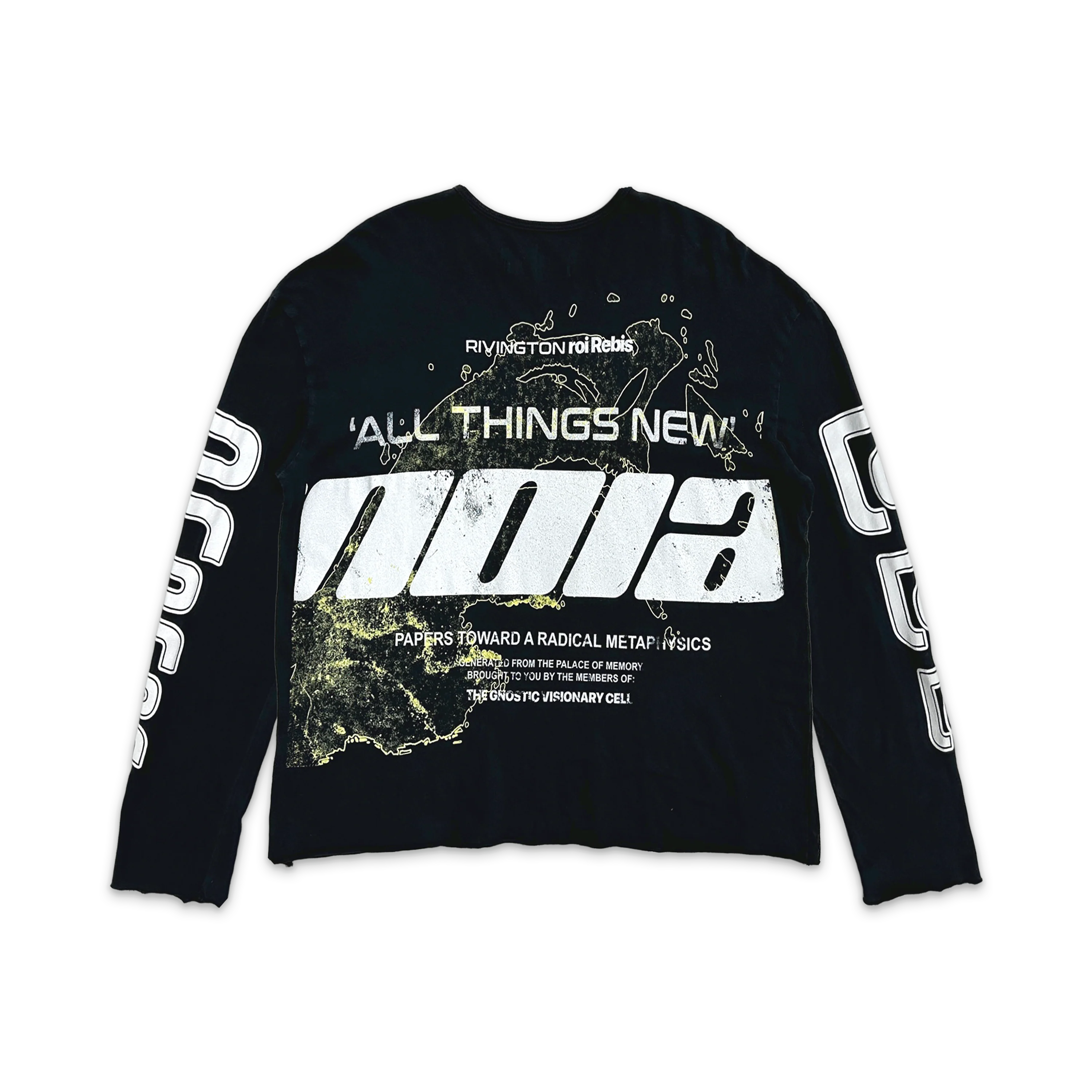 All Things New Enemy L/S Tee "Mechanic Black" - Image 2