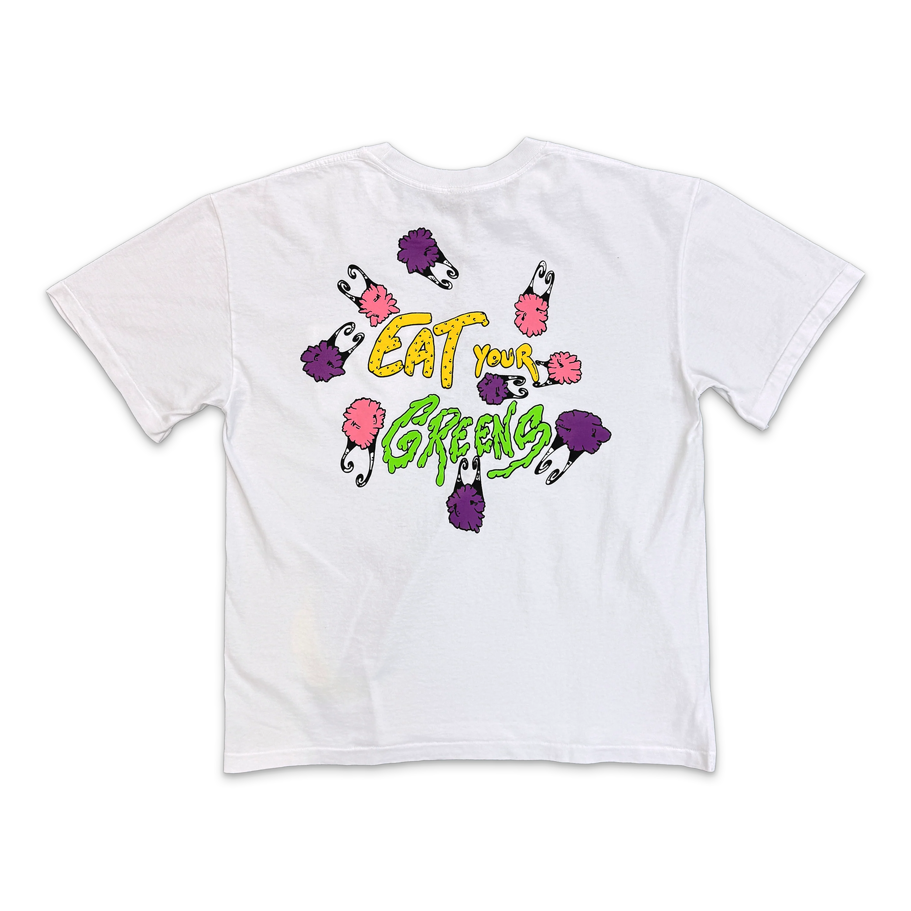 Anti Promo Eat Your Greens Tee "White" - Image 2