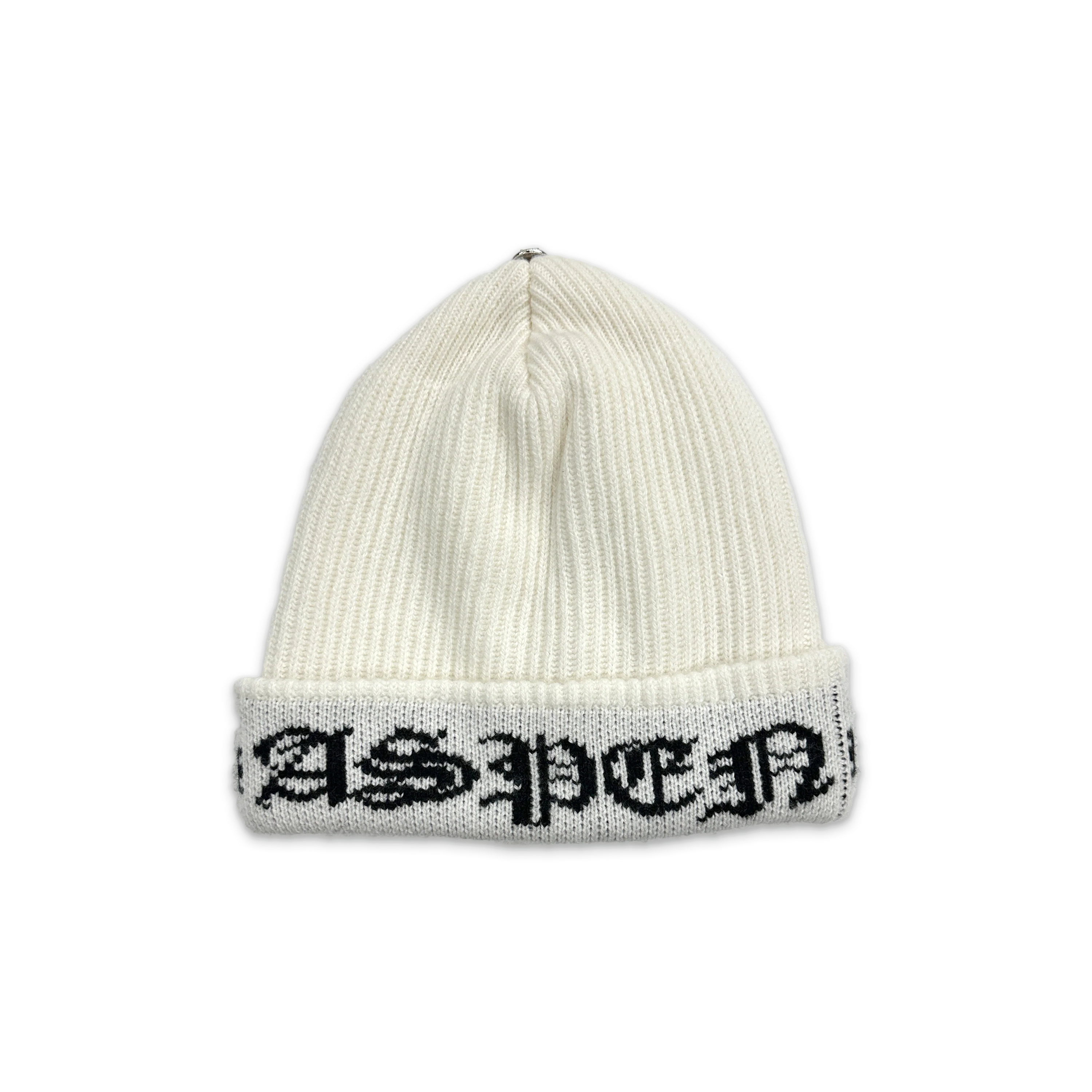 Aspen Big Daddy Cashmere Beanie "White" - Image 2