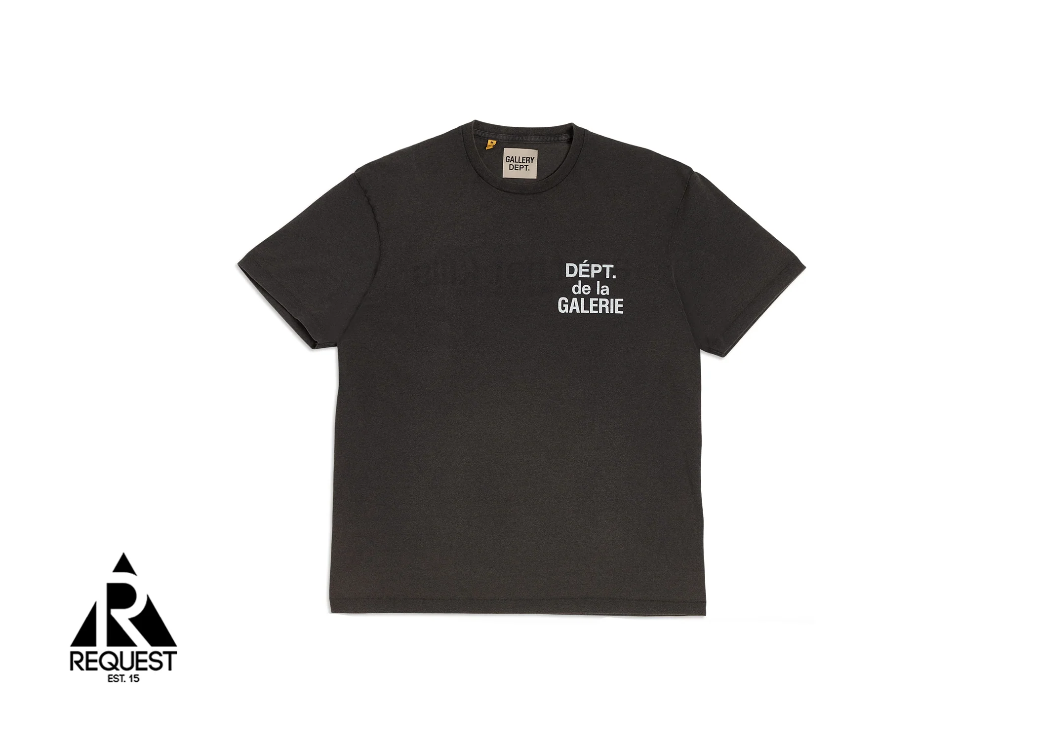 ATK French Logo Tee "Faded Black" - Image 3