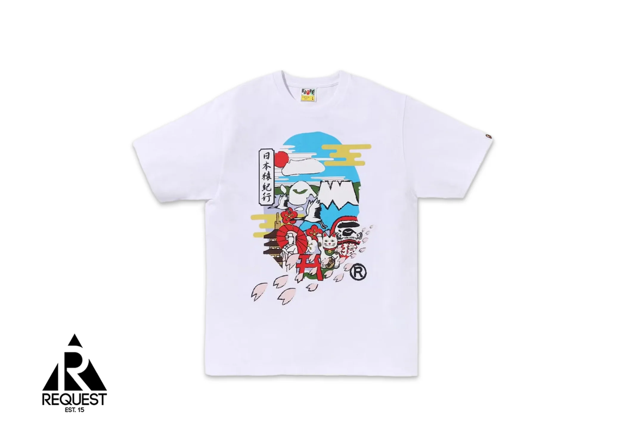 BAPE Culture Head Tee “White”