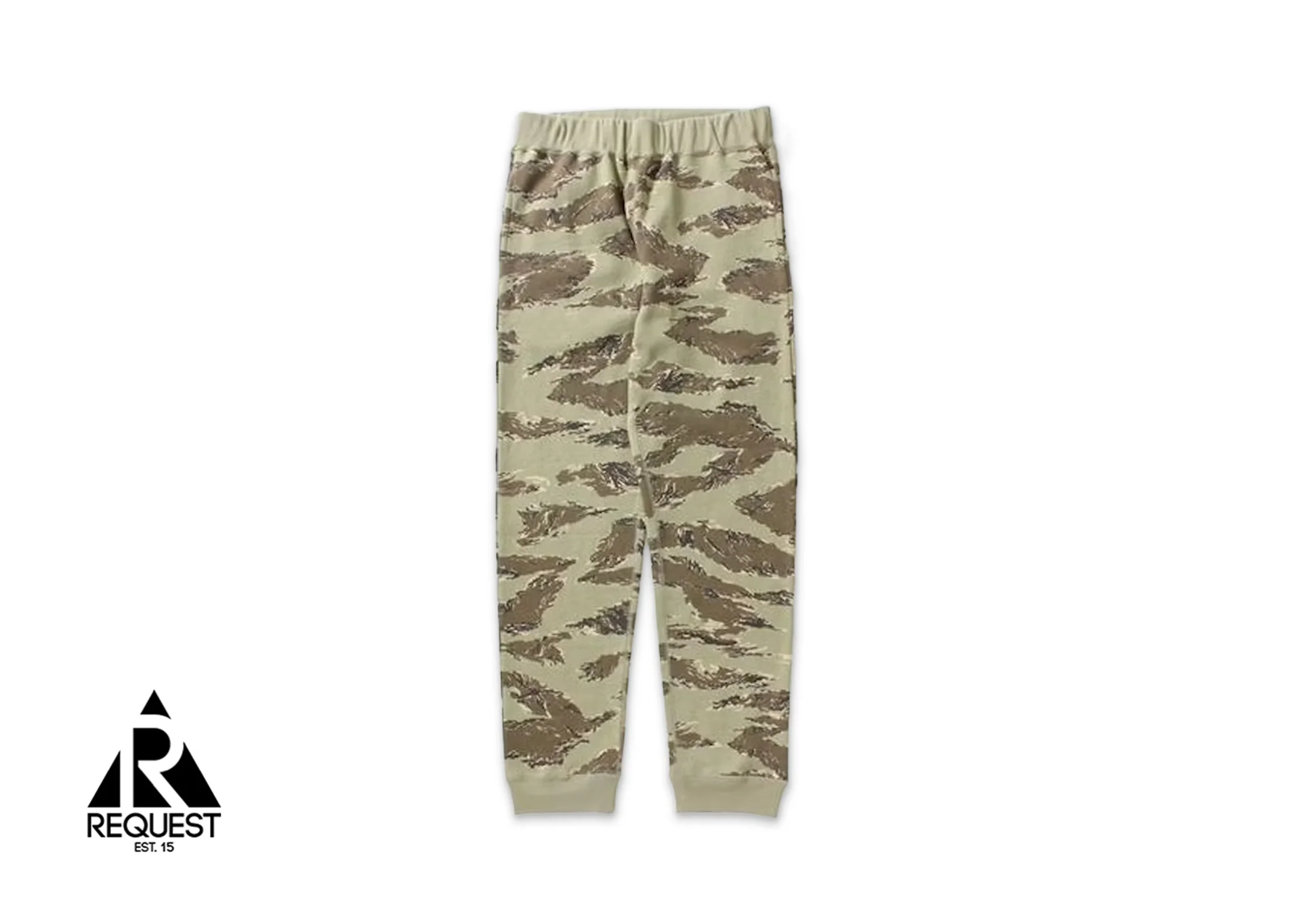 BAPE Tiger Camo Sweatpants "Beige"
