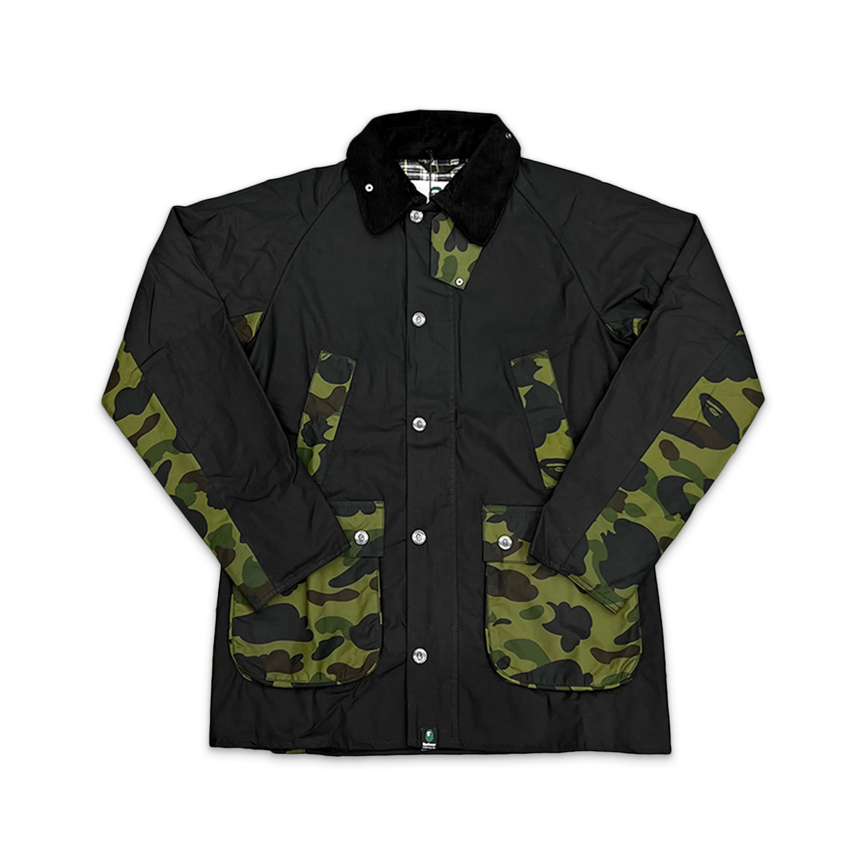 BAPE x Barbour 1st Camo Bedale Jacket "Black"