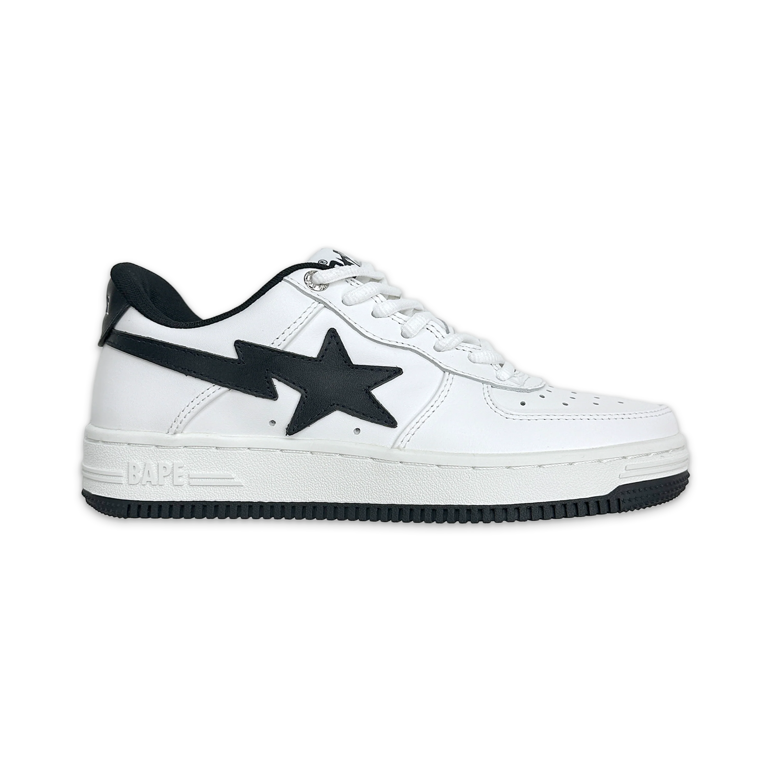 Bapesta  "JJJJound White Navy"