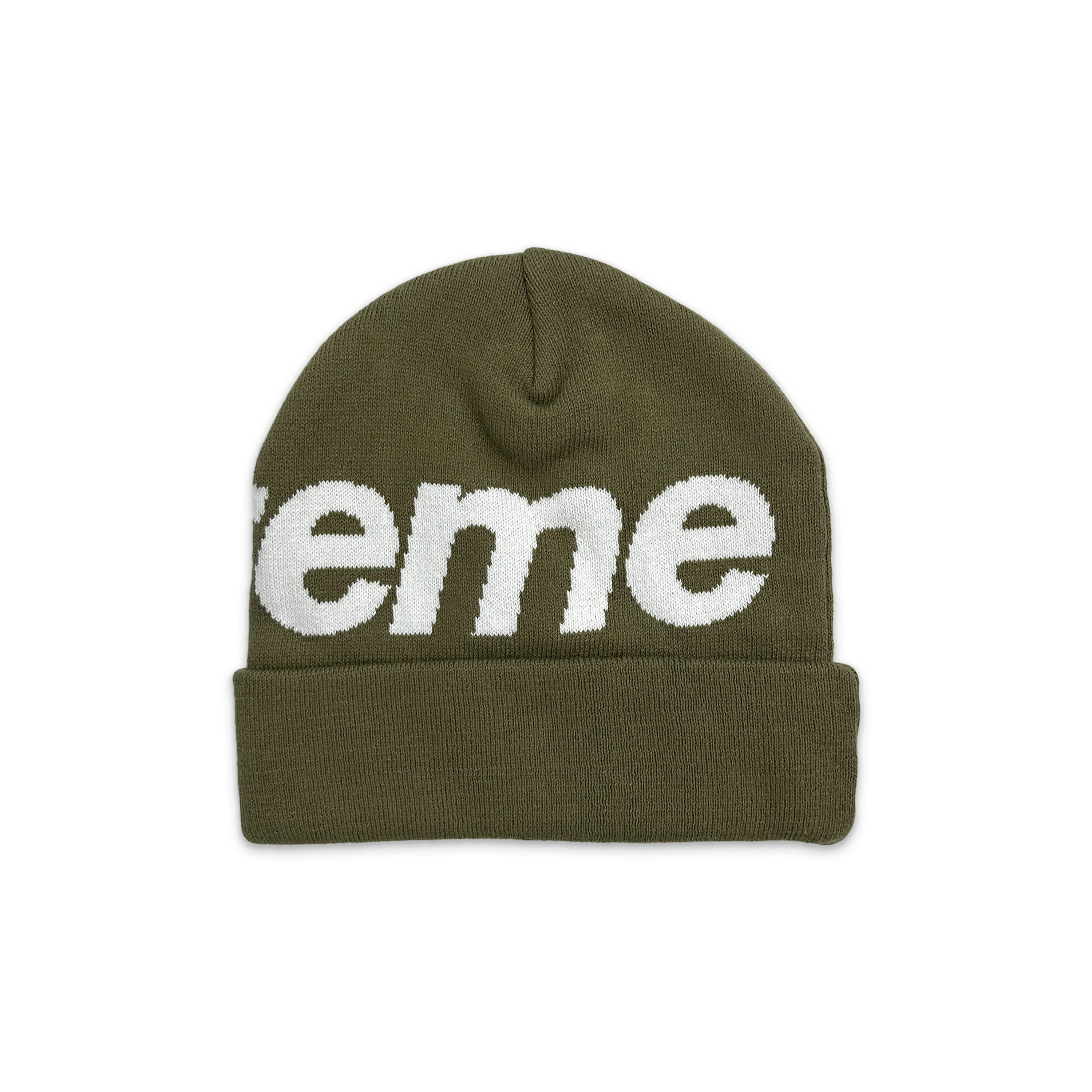 Big Logo Beanie FW24 "Olive" - Image 2