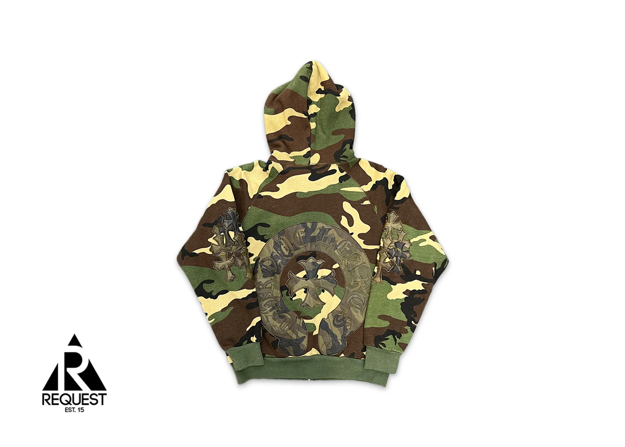 Camo Hoodie "Camo Crosses" - Image 2