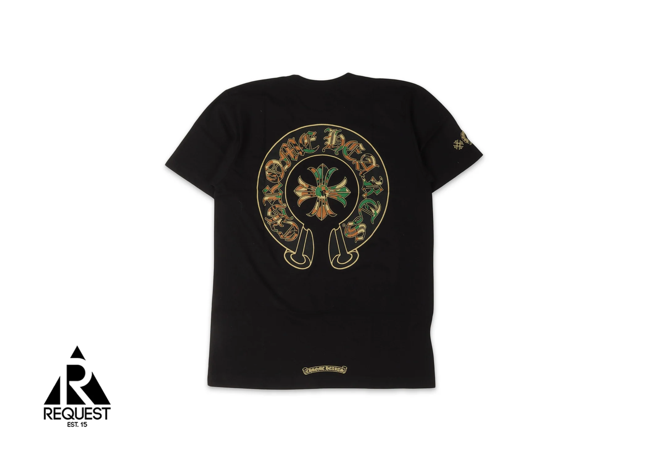 Camo Horseshoe Logo Tee "Black" - Image 2