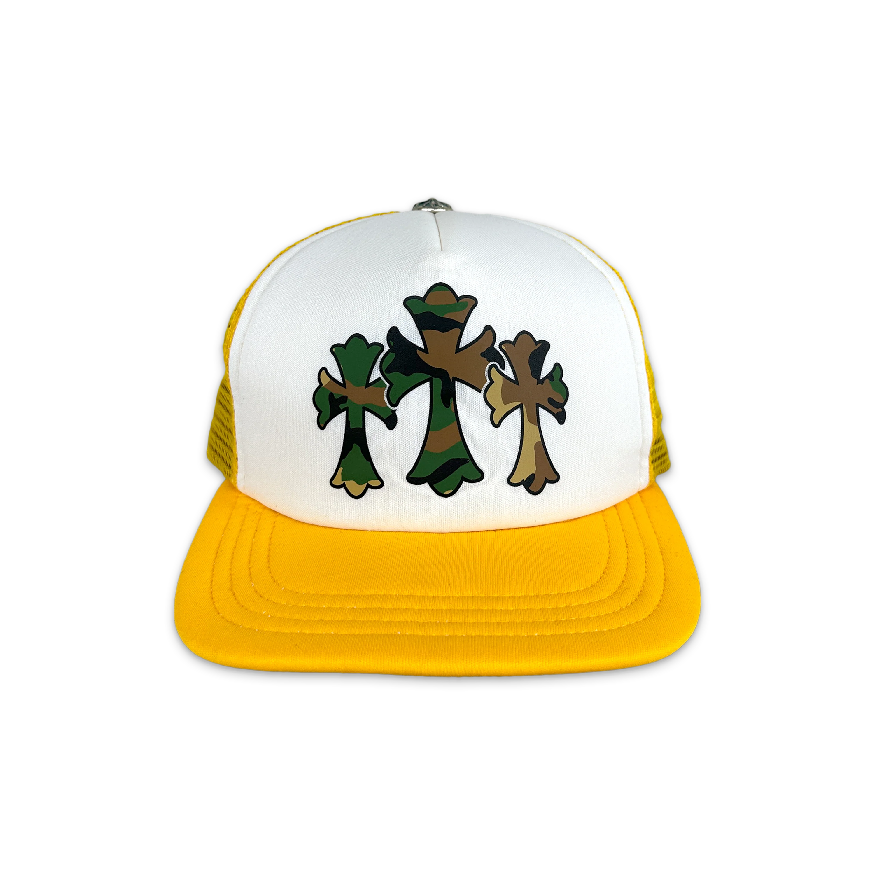 Camo Triple Cross Trucker "Yellow"