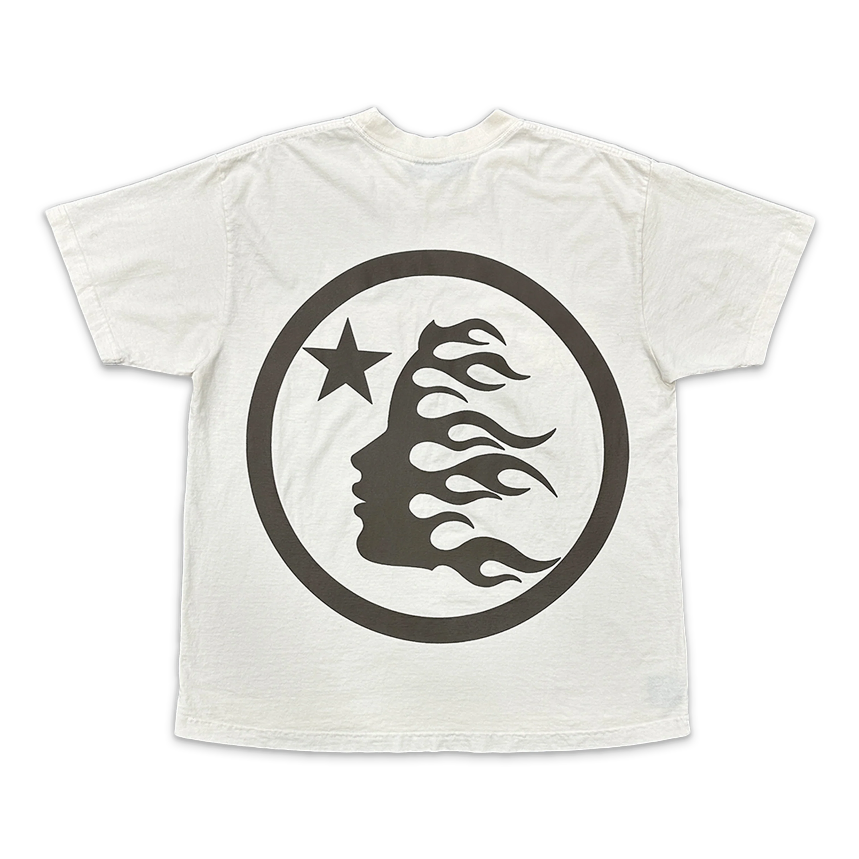 Classic Print Tee "White/Brown" - Image 2
