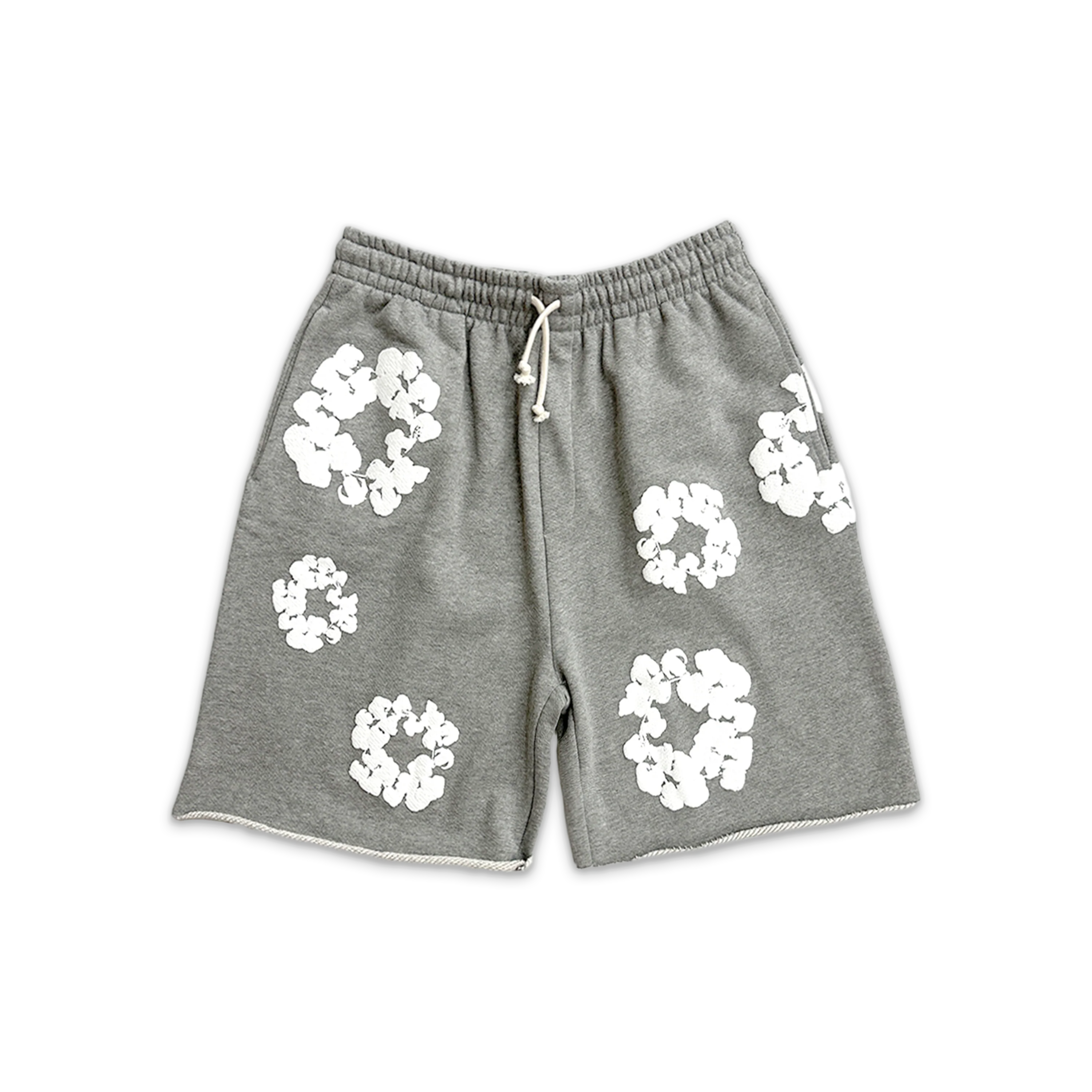 Cotton Wreath Shorts "Grey"