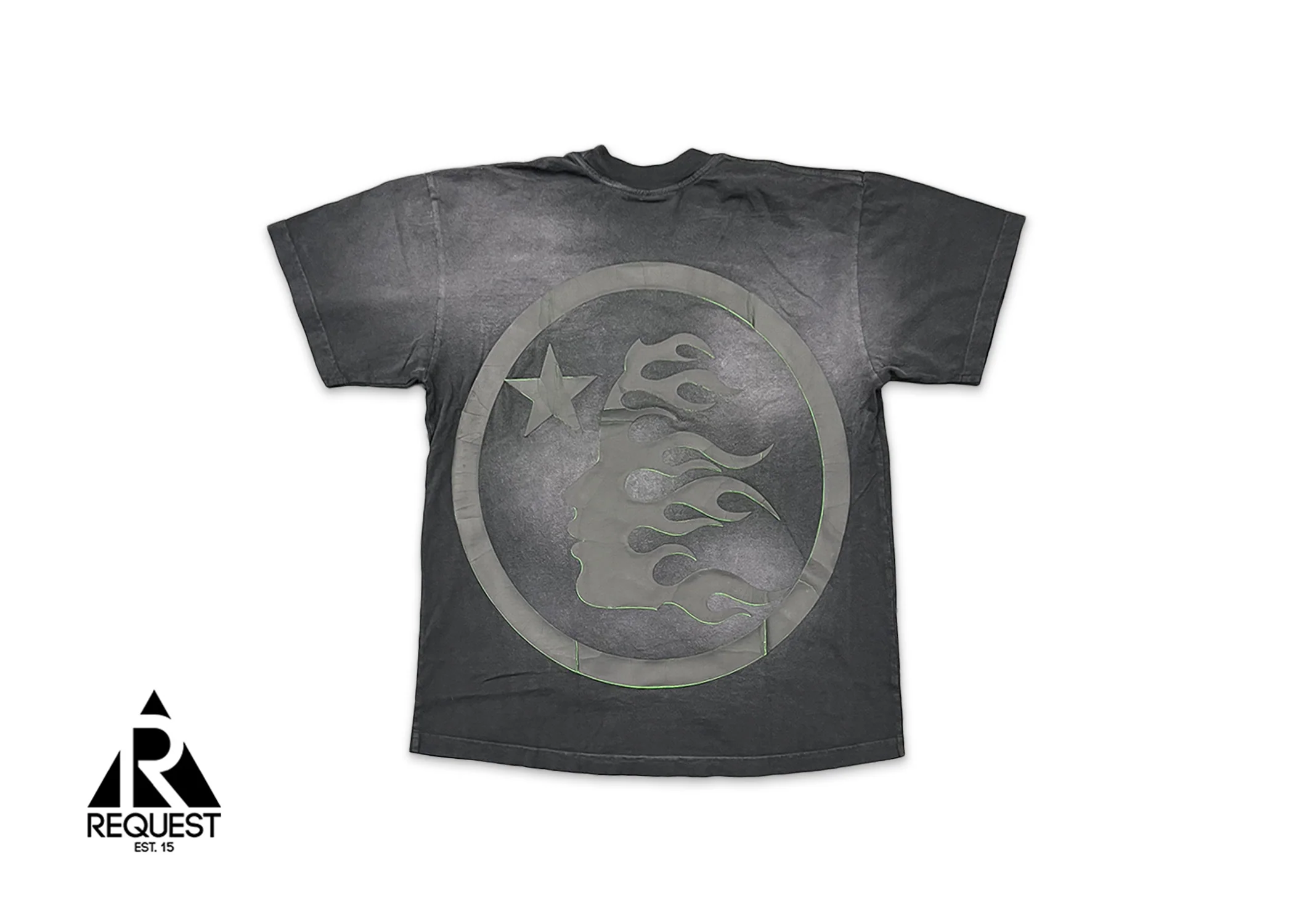 Cracked Logo Tee "Black" - Image 2