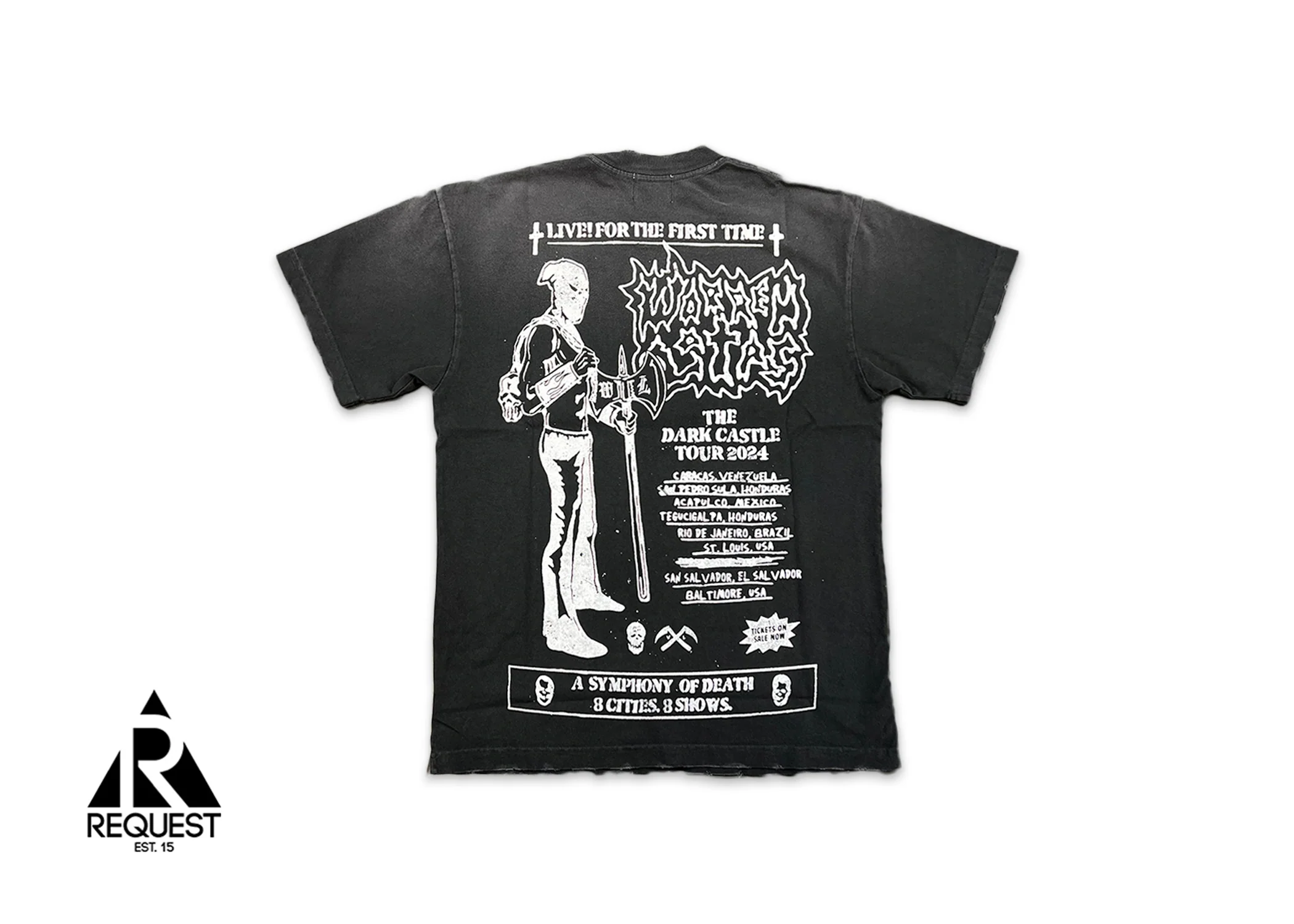 Dark Castle Tour Tee "Black" - Image 2
