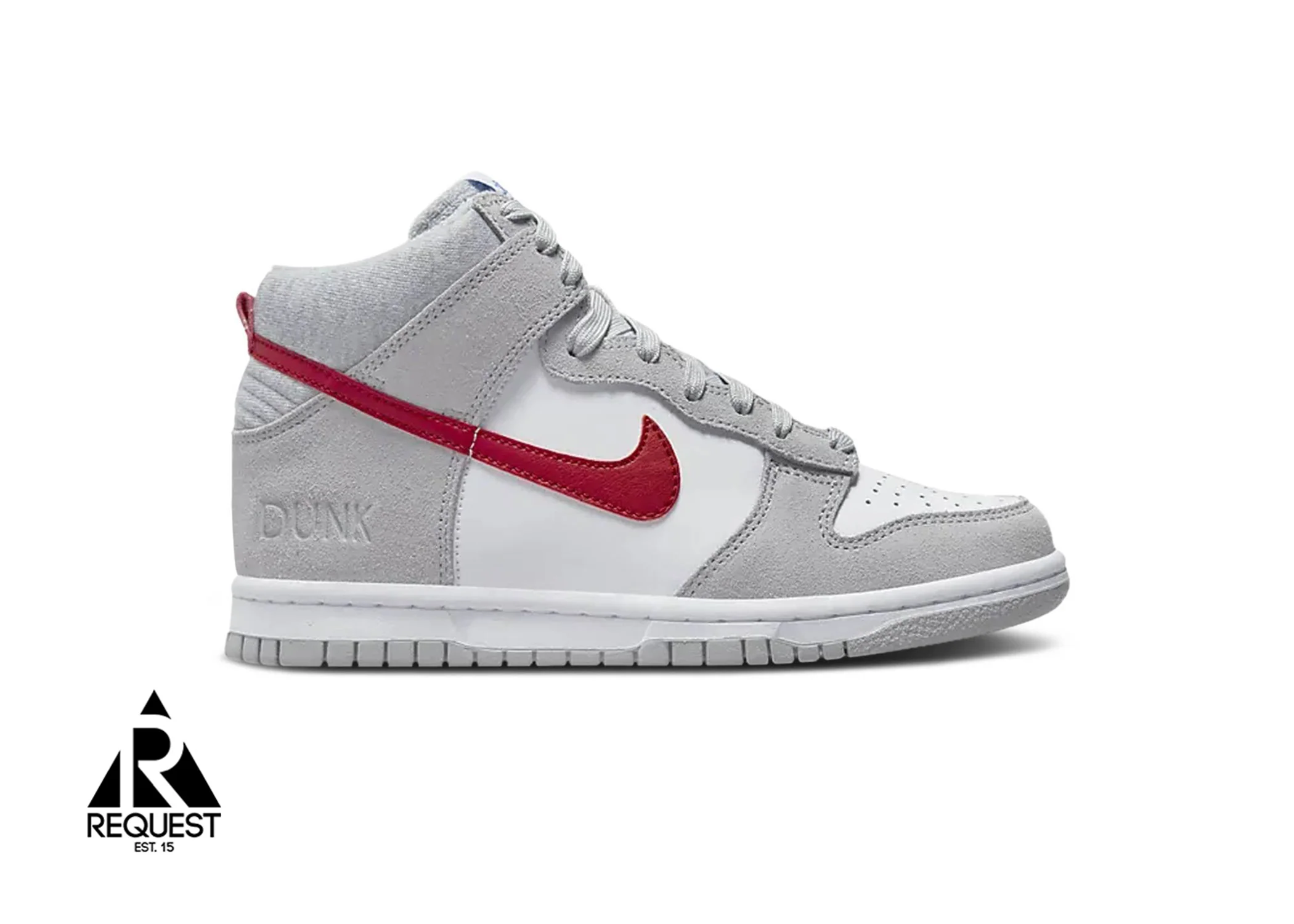 Dunk High "Athletic Club Grey Red"