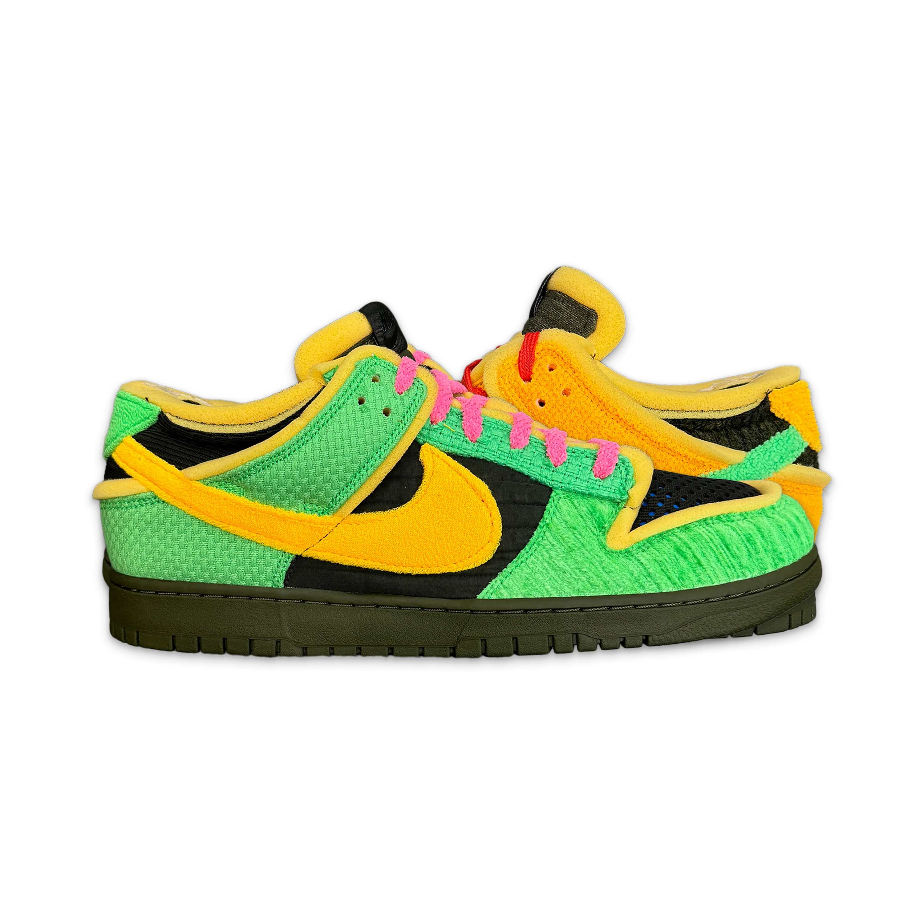 Dunk Low CPFM Cactus Plant Flea Market Swamp Sponge "Friends & Family Green Shock"