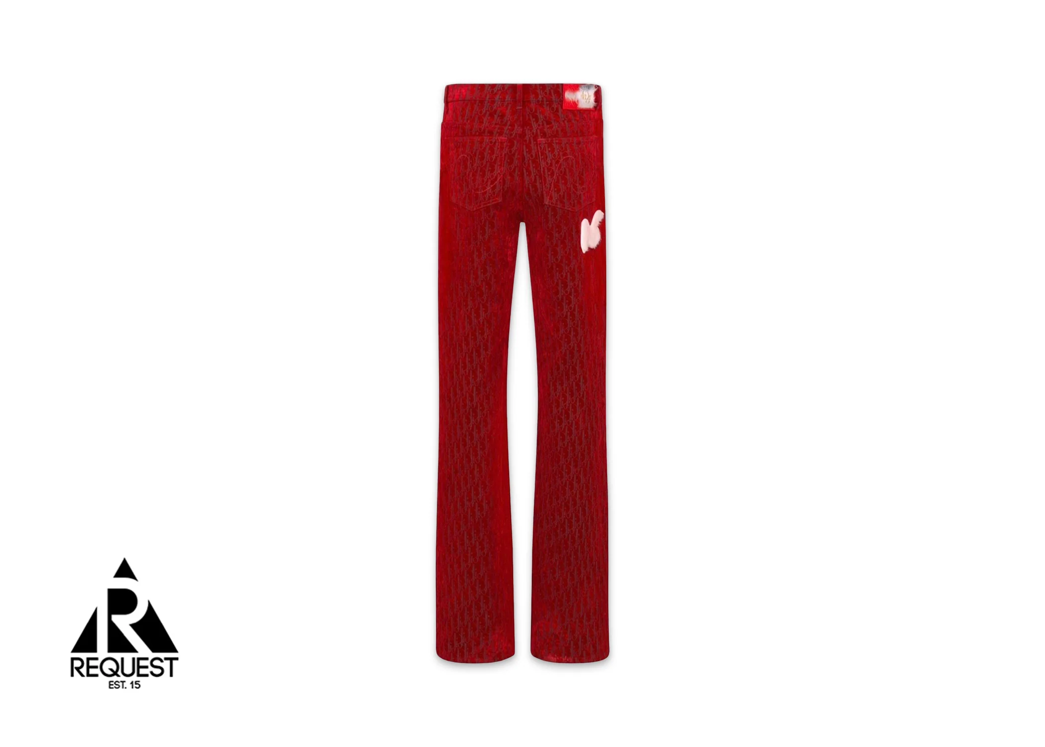 ERL Oblique Pants “Red” - Image 2