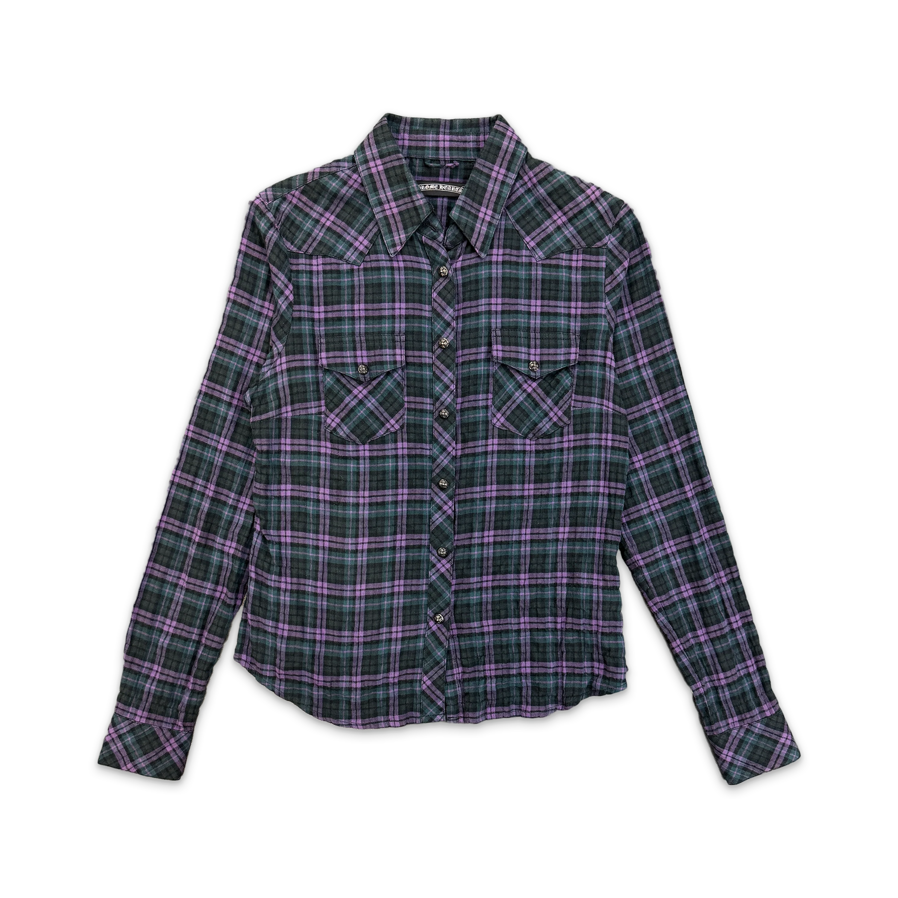 Flannel Shirt "Green Purple"