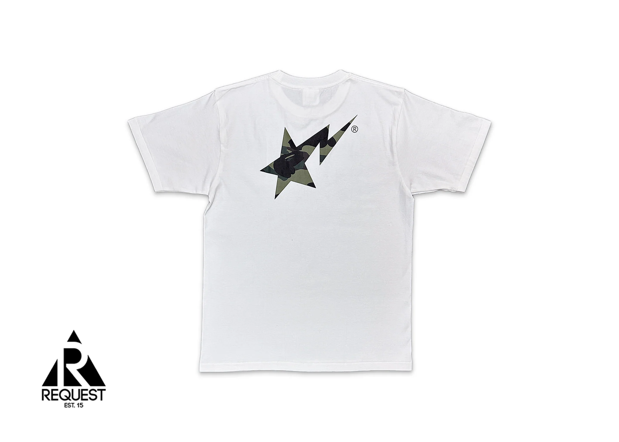 Green 1st Camo STA Logo Tee "White" - Image 2