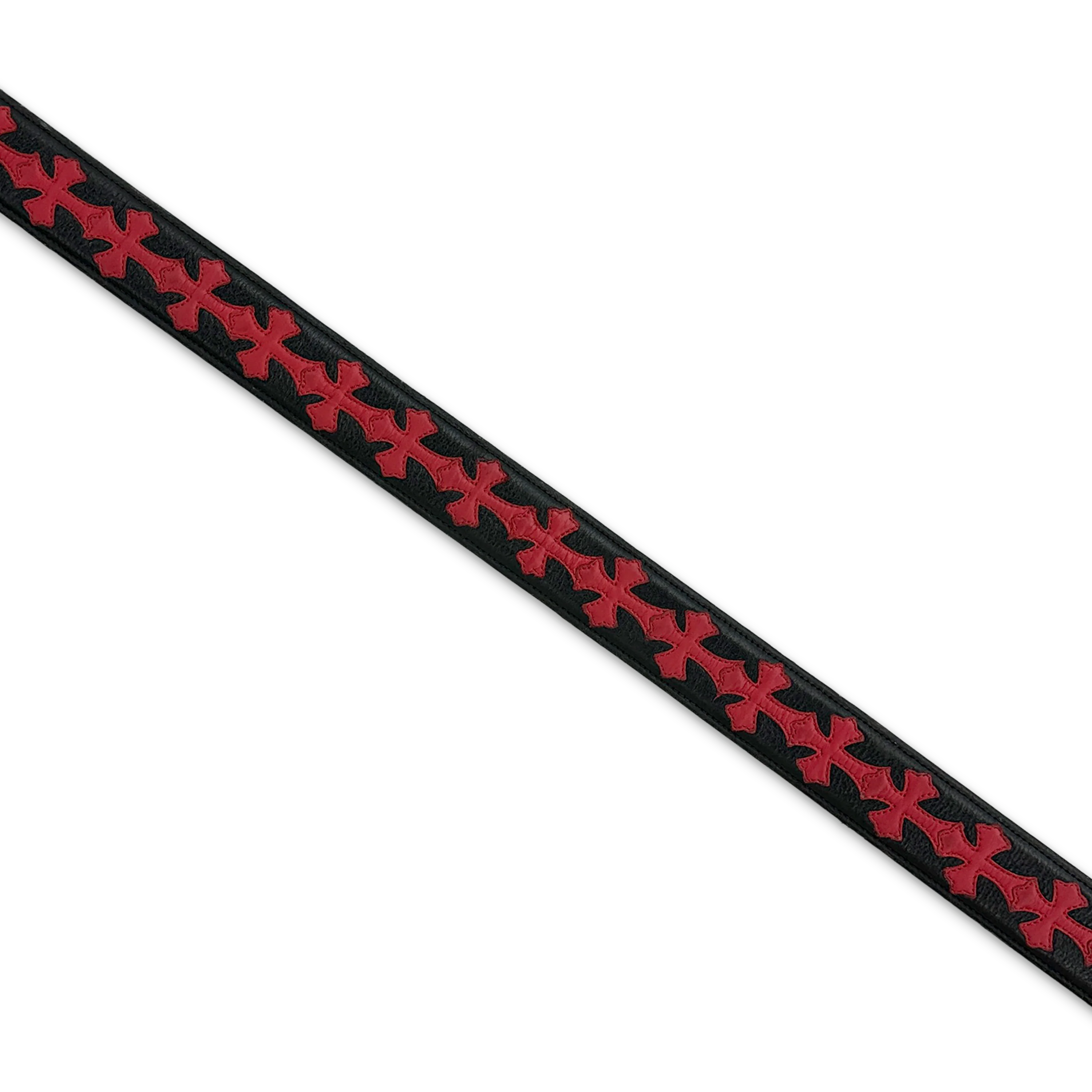 Gunslinger Cross Patch Belt "Black Red" - Image 3