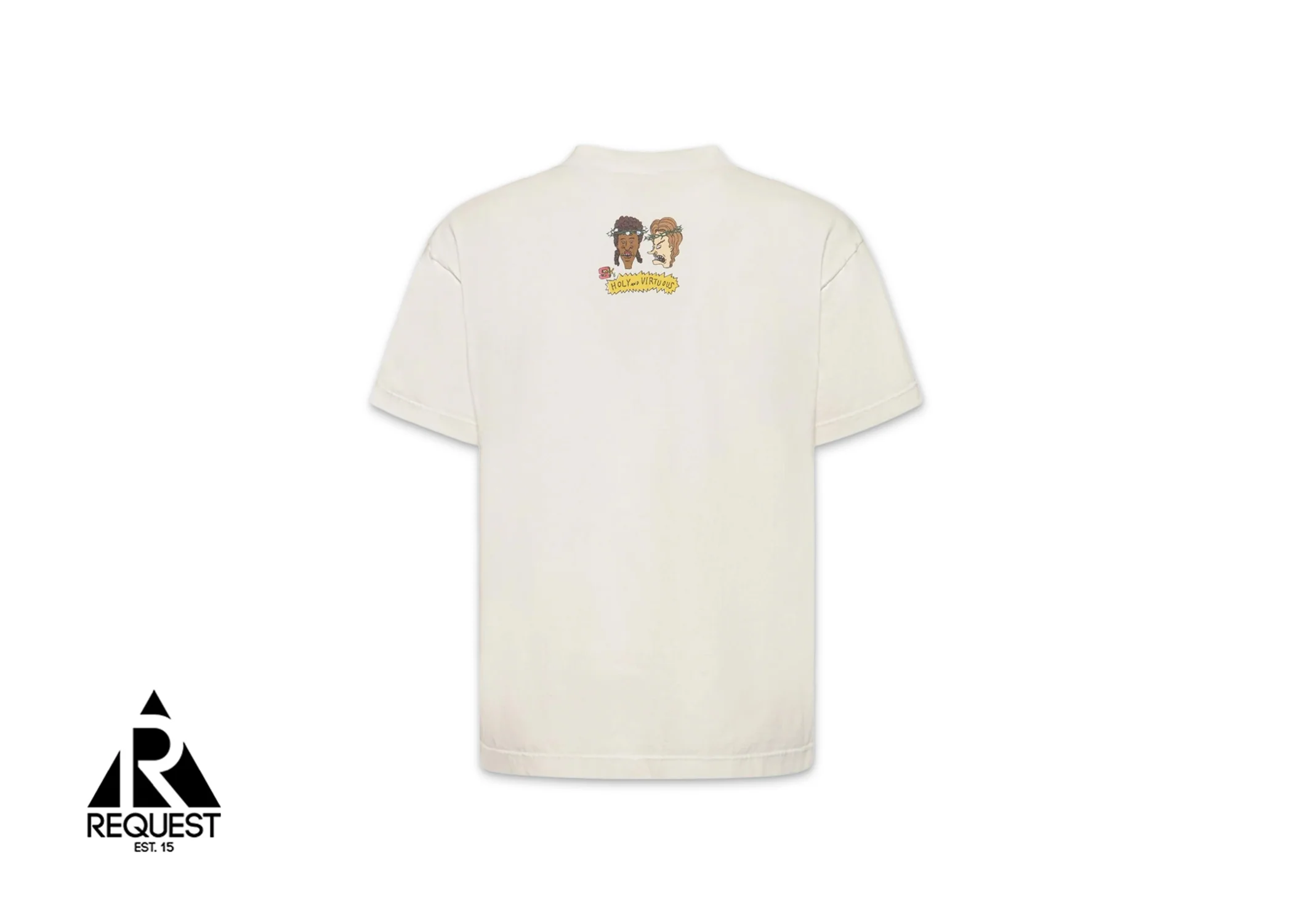 Holy and Virtuous Tee "White" - Image 2