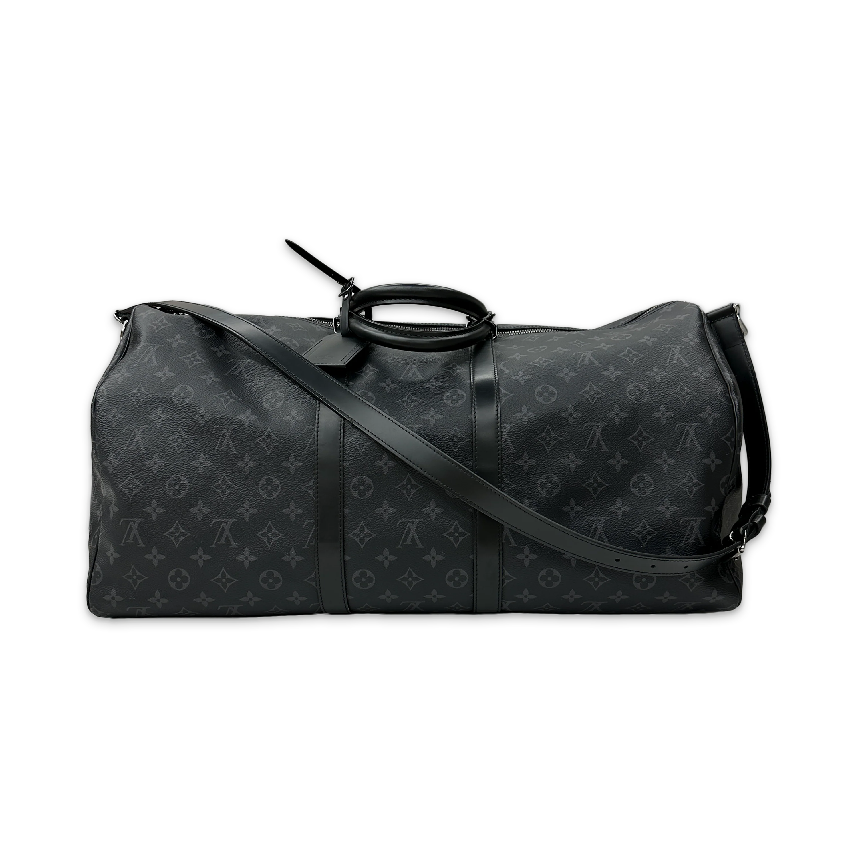 Keepall Bandouliere 55 "Black Monogram"
