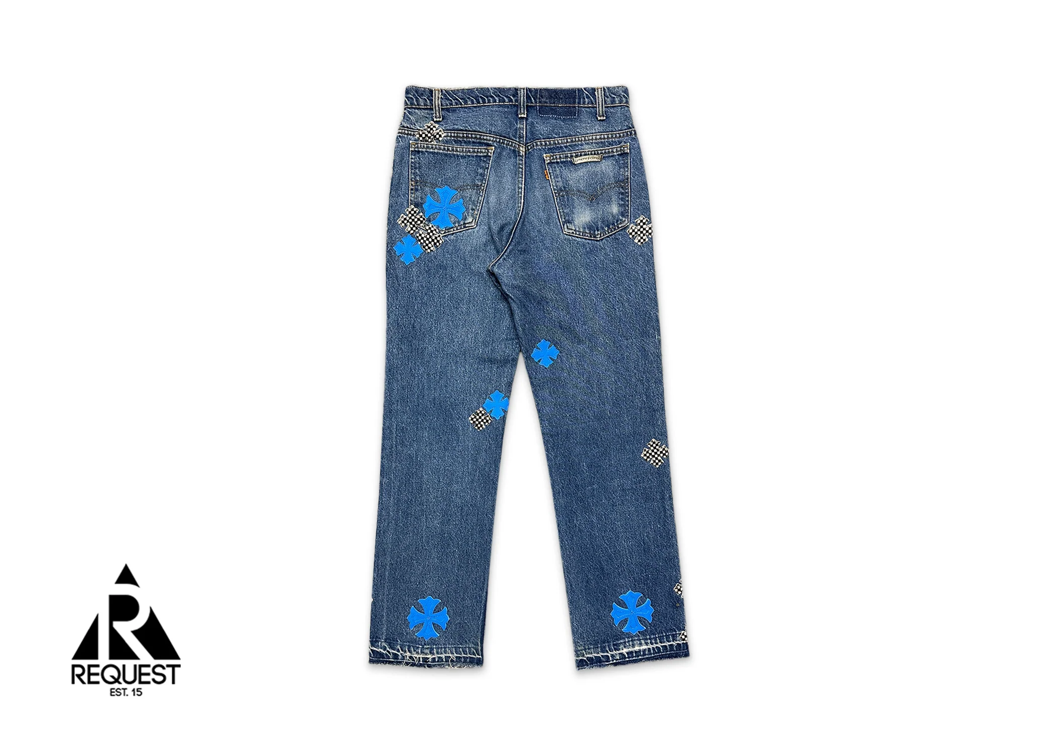 Levi's Indigo 1/1 Plus Cross Denim "Checkerboard & Blue" - Image 2