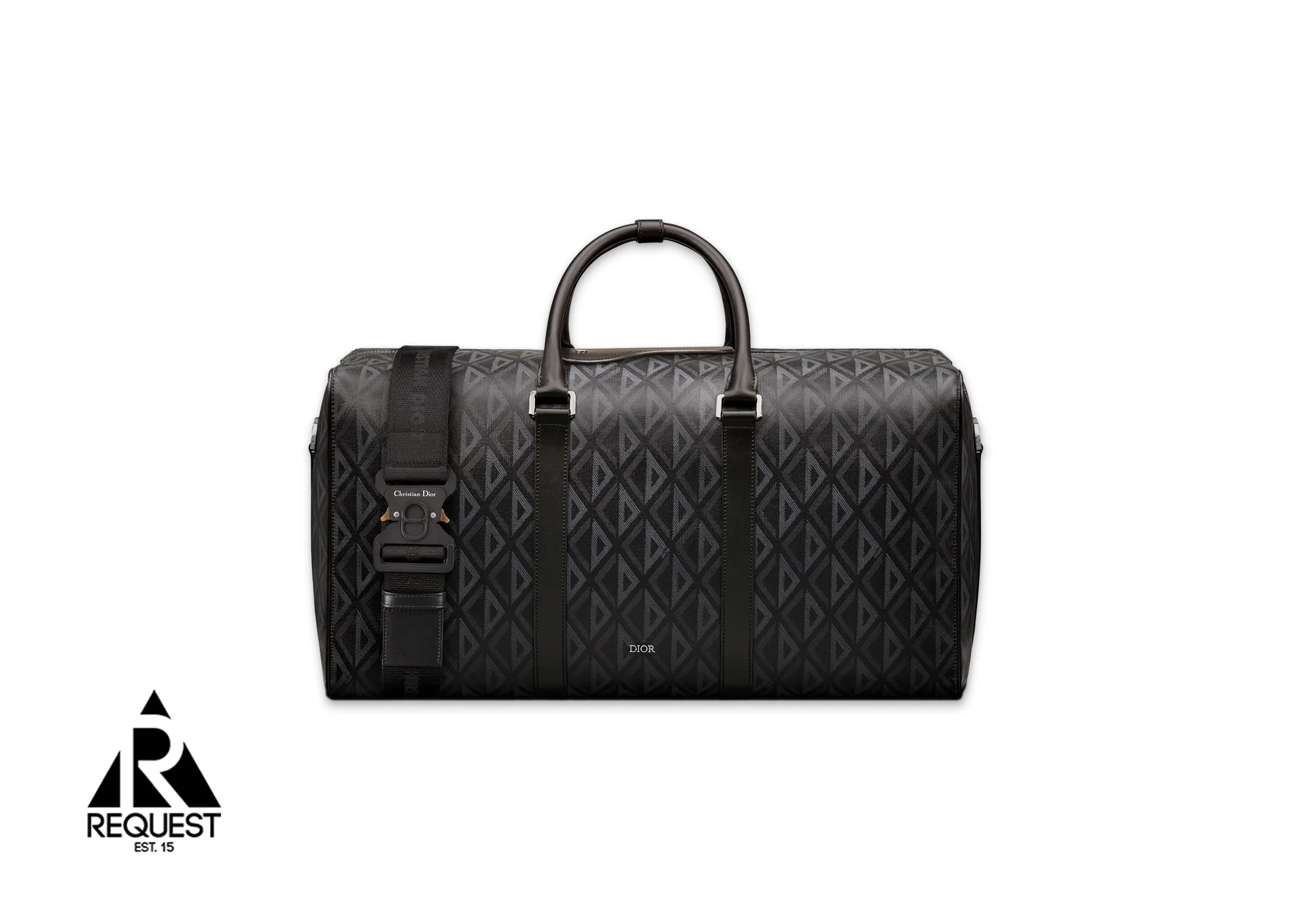 Lingot 50 Duffle Bag "Black Oblique"
