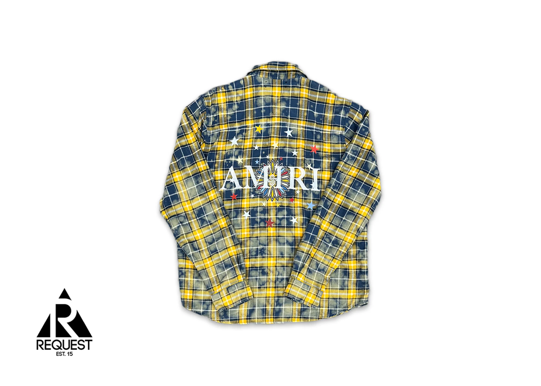 Logo Plaid Flannel "Yellow/Blue" - Image 2