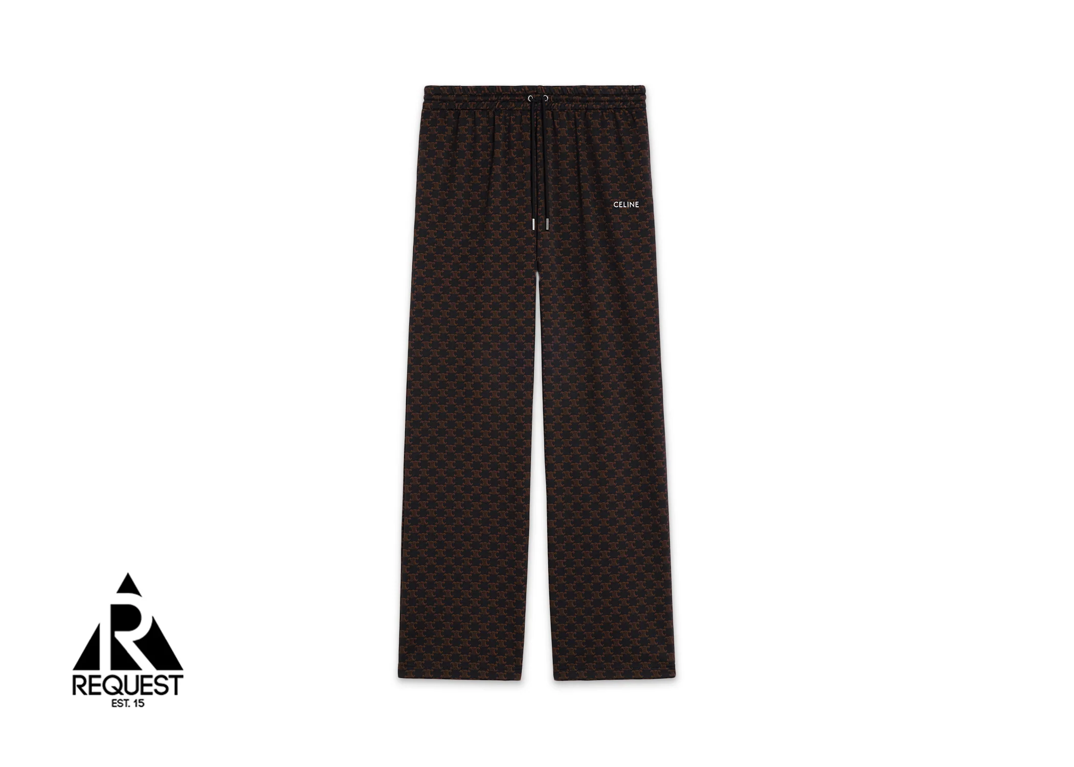 Logo Print Jersey Track Pants "Black"