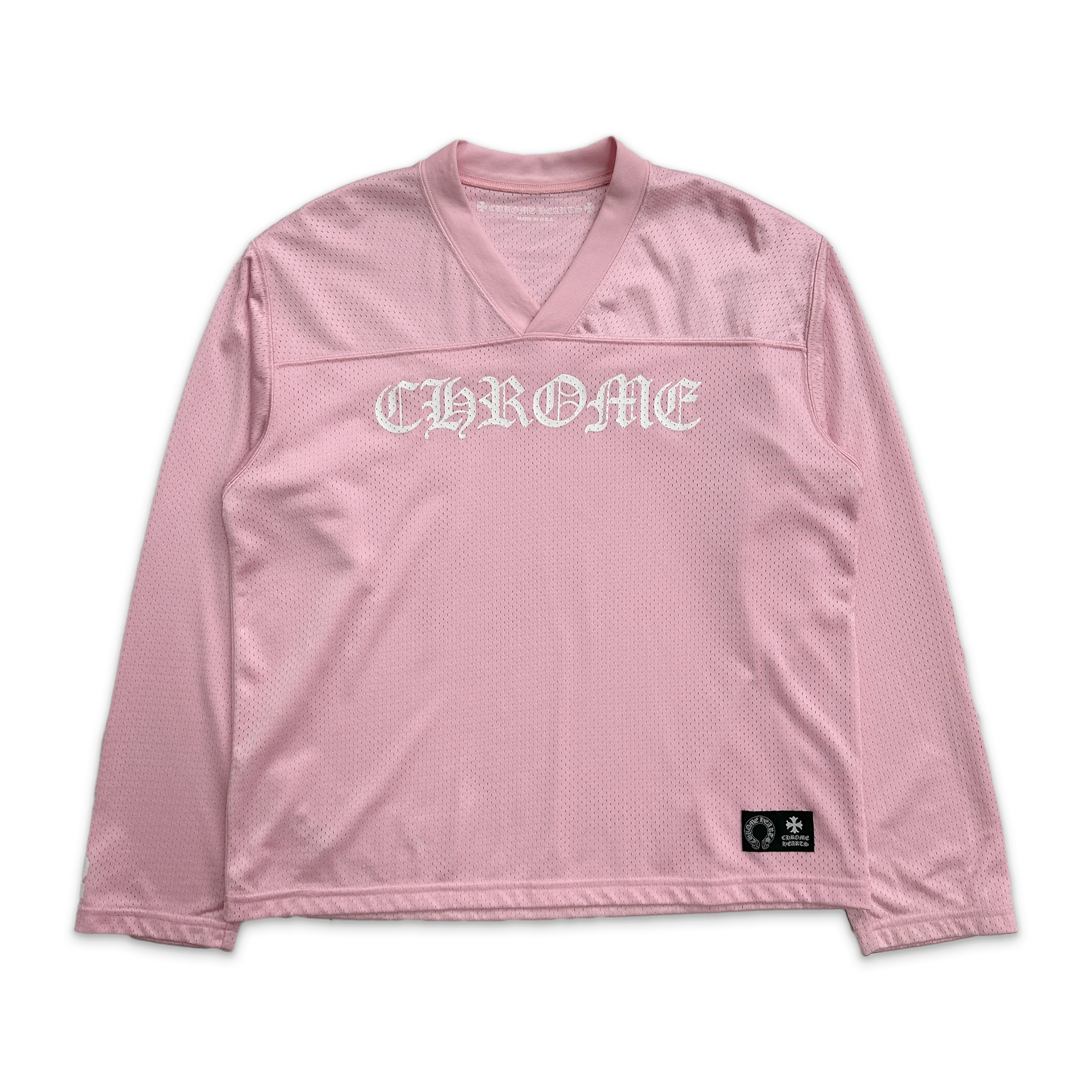 Love You Sports Mesh Warm Up L/S Jersey “Pink"