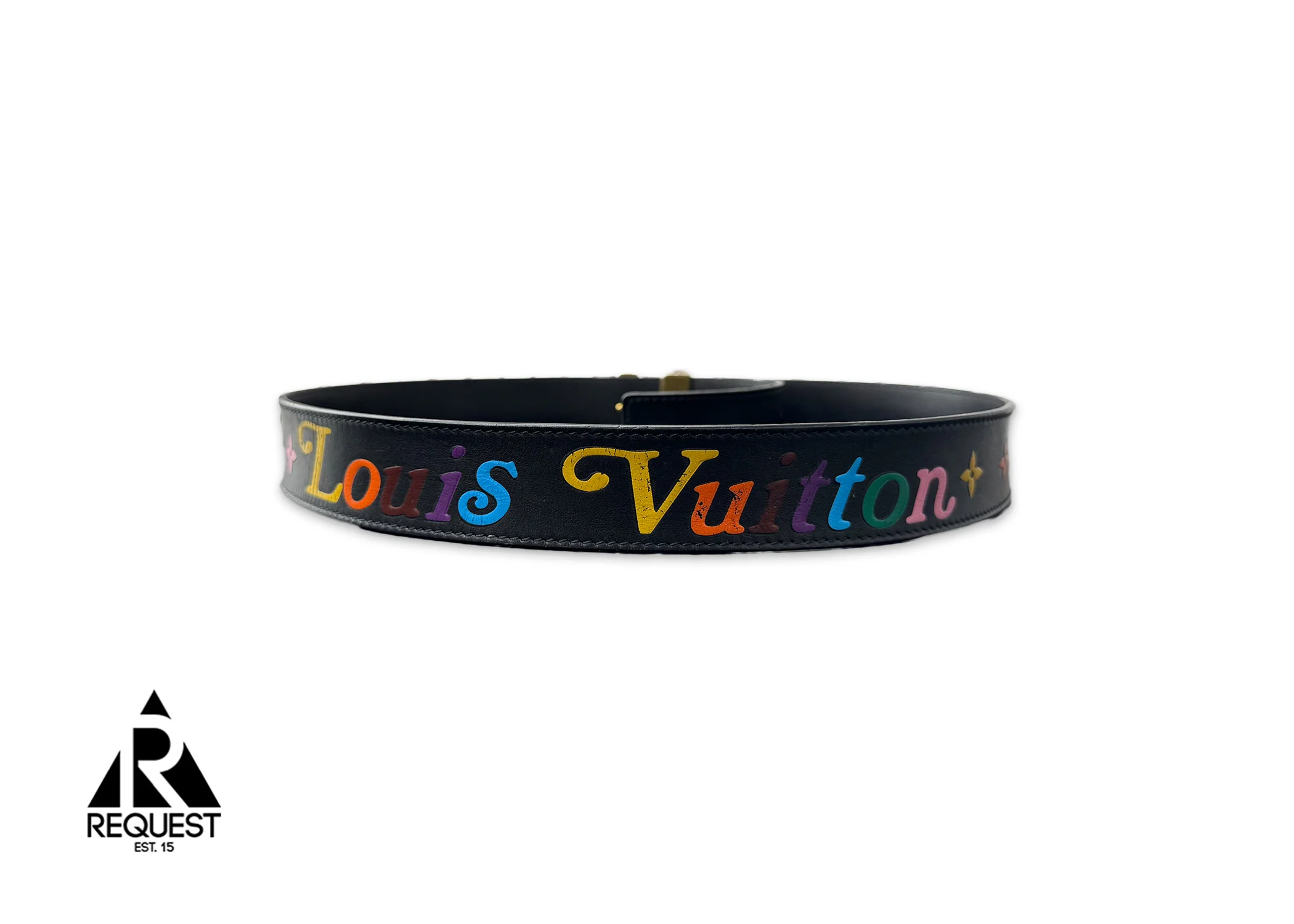 LV 40MM Multicolor Belt "Black" - Image 2