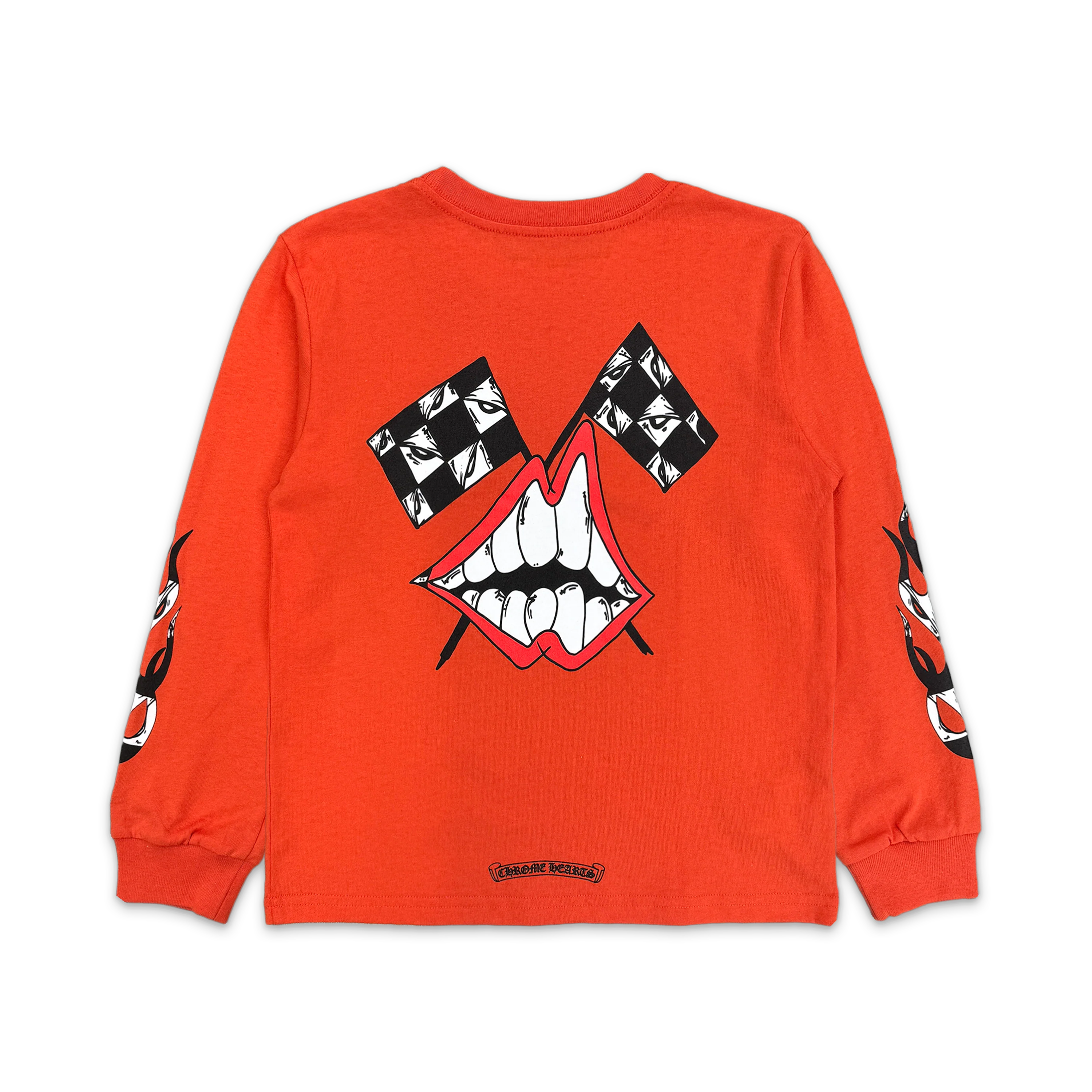Matty Boy Chomper Racing Kids L/S Tee "Red" - Image 2