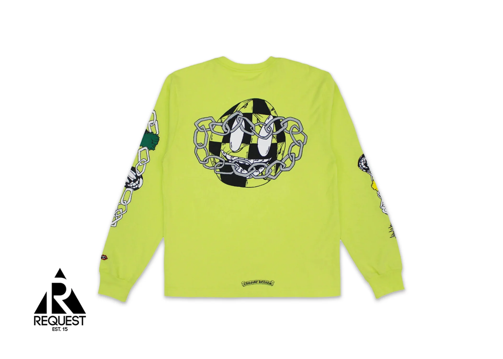 Matty Boy Link L/S Tee "Lime Green" - Image 2
