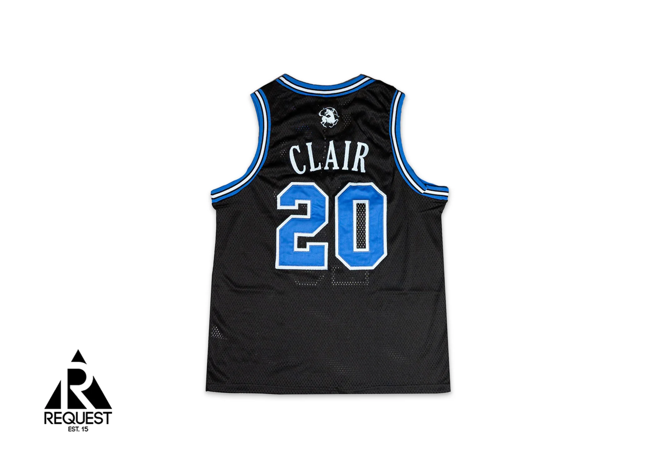 Mesh Basketball Jersey "Black" - Image 2