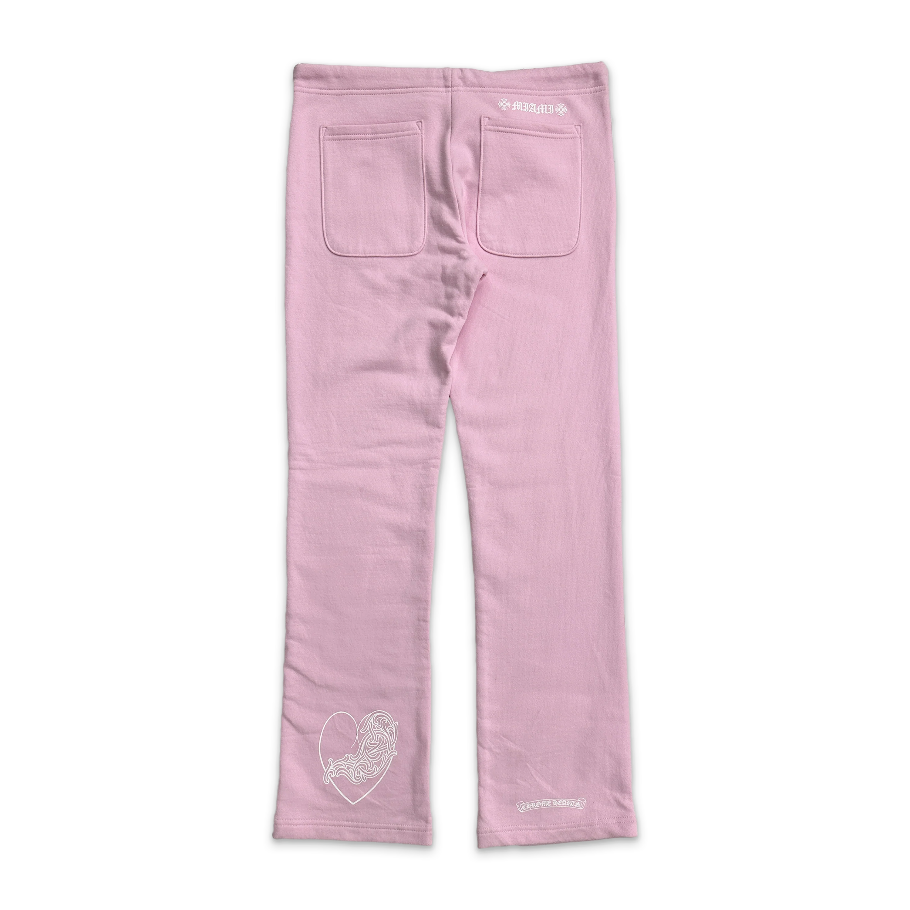 Miami Art Basel 2025 Exclusive Sacred Heart Sweatpants "Baby Pink” - Image 2