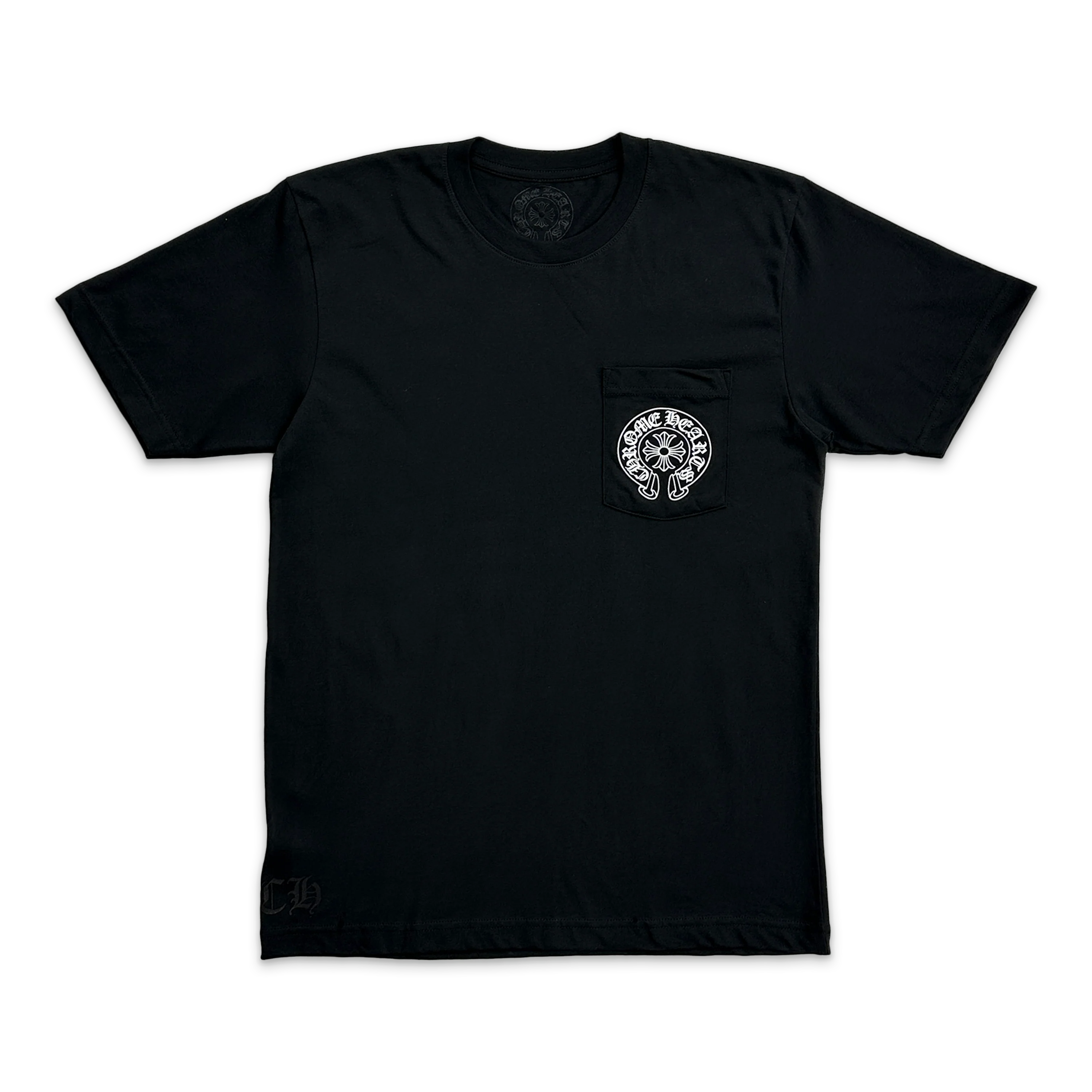 Miami Horseshoe Pocket Tee "Black"