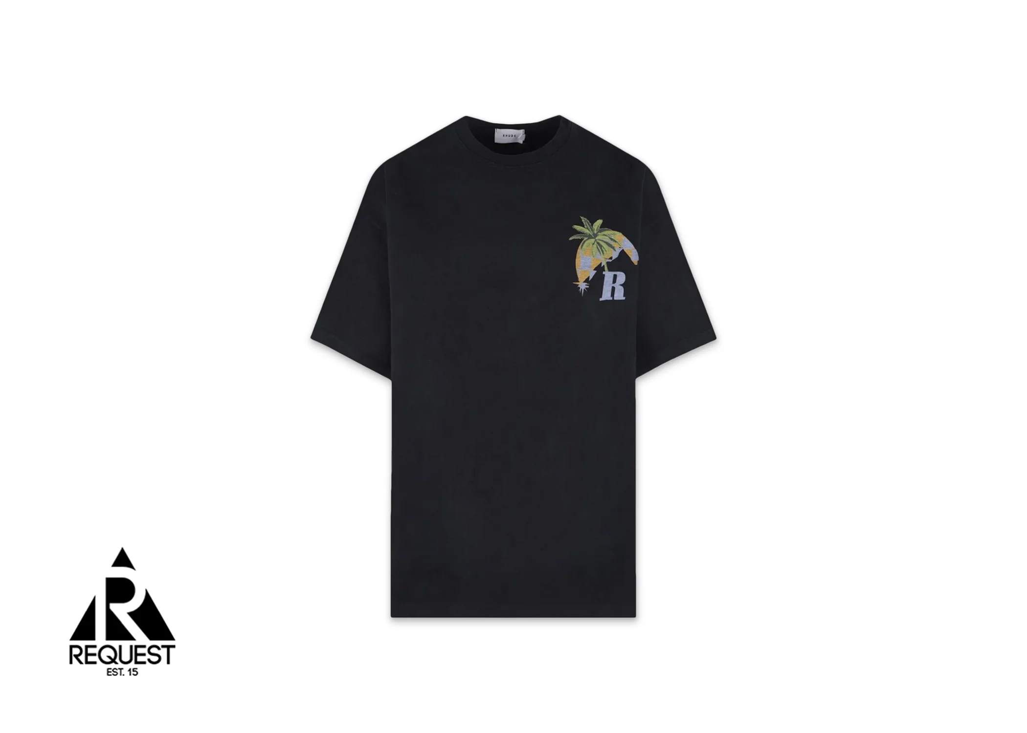 Moonlight Tropics Tee “Vintage Black”