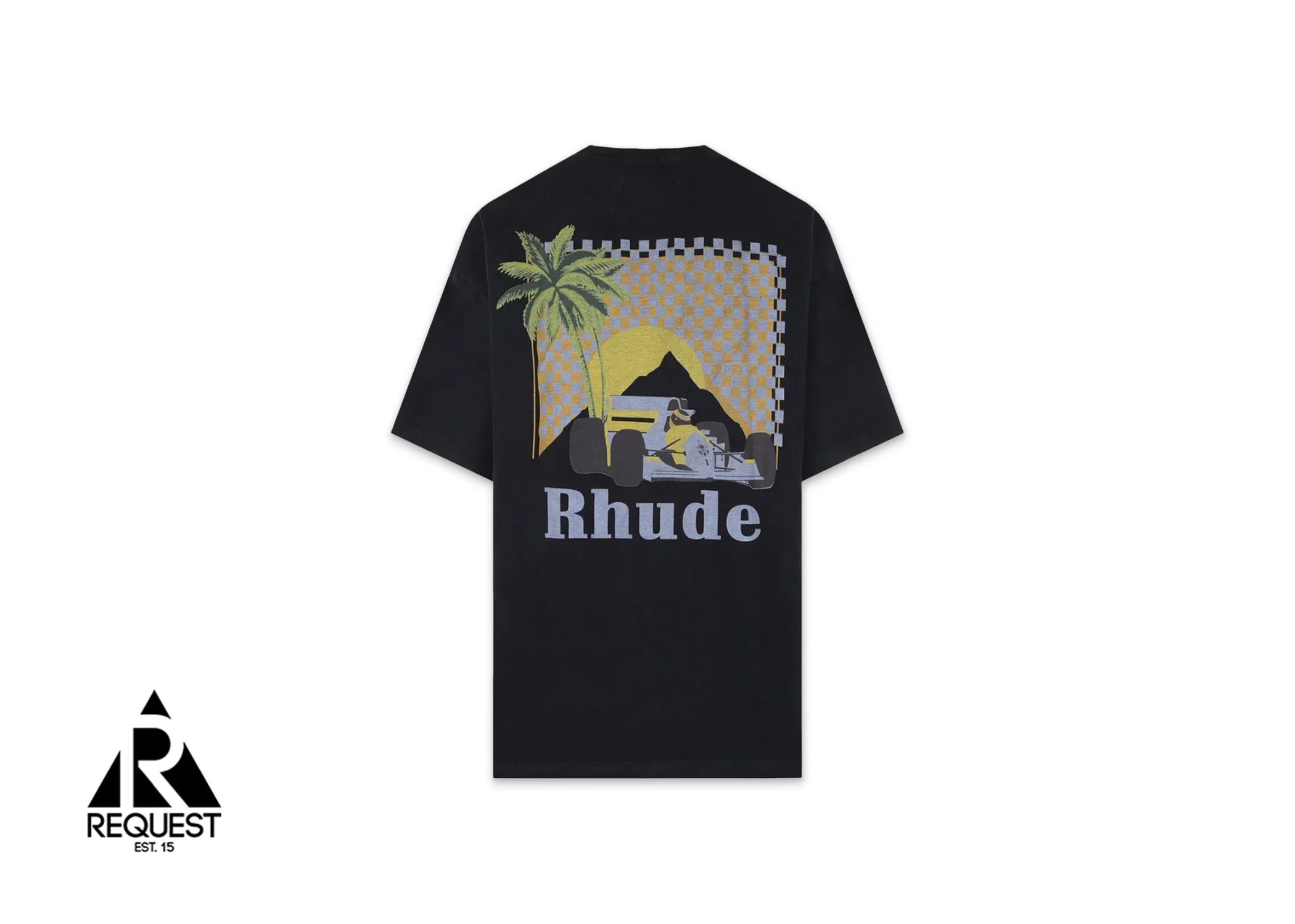 Moonlight Tropics Tee “Vintage Black” - Image 2