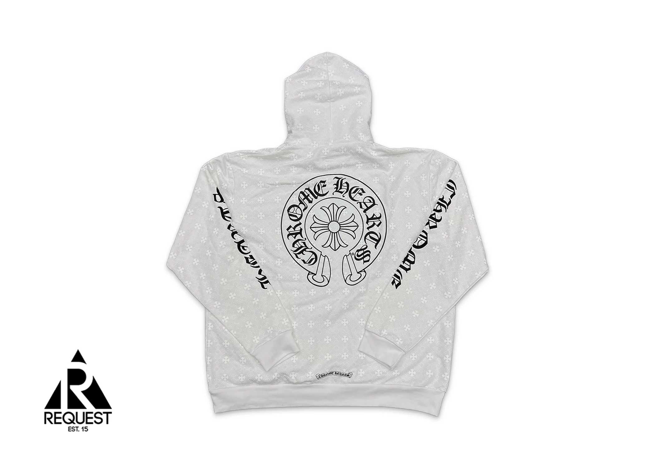 Motif Hoodie "White" - Image 2