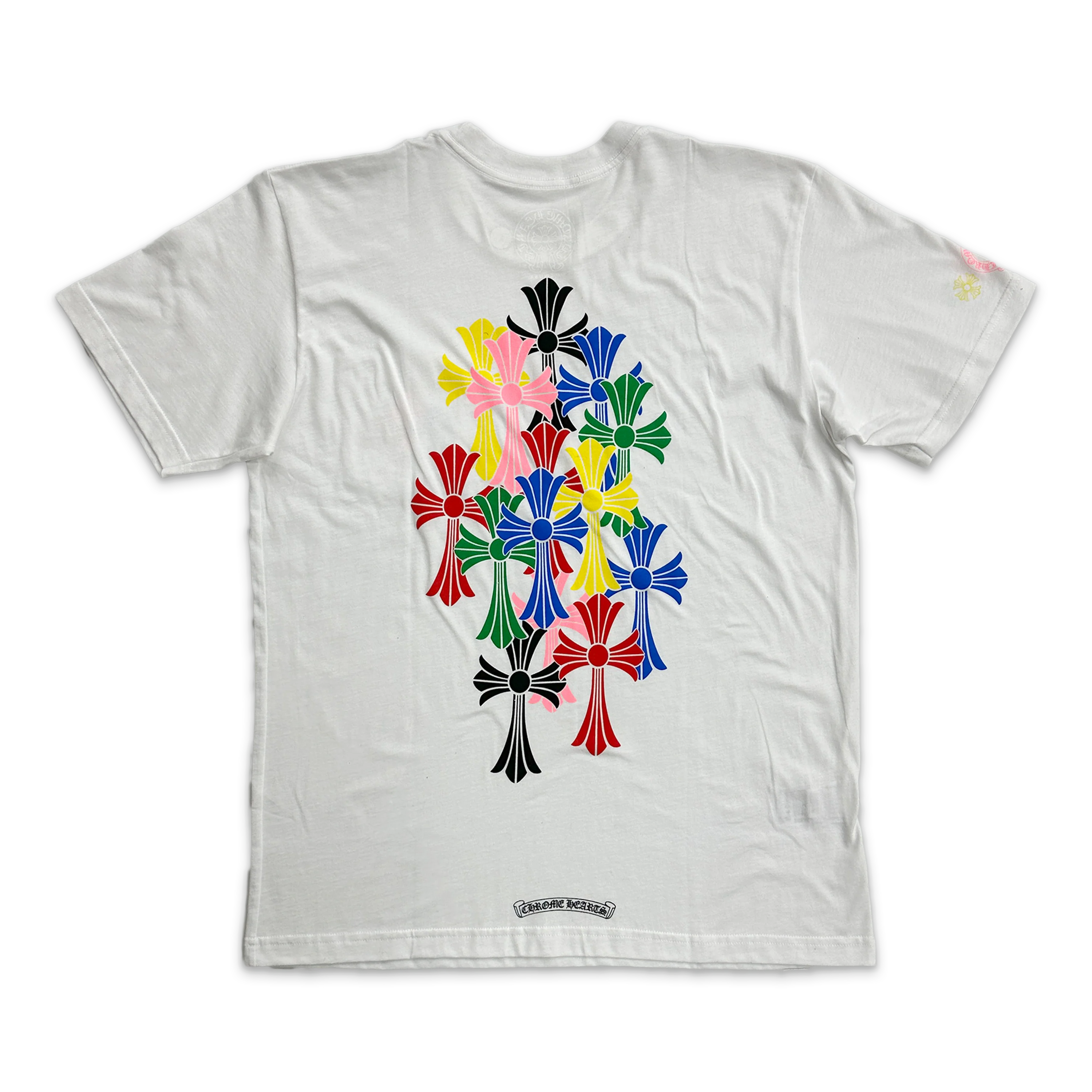 Multi Color Cemetery Tee "White" - Image 2