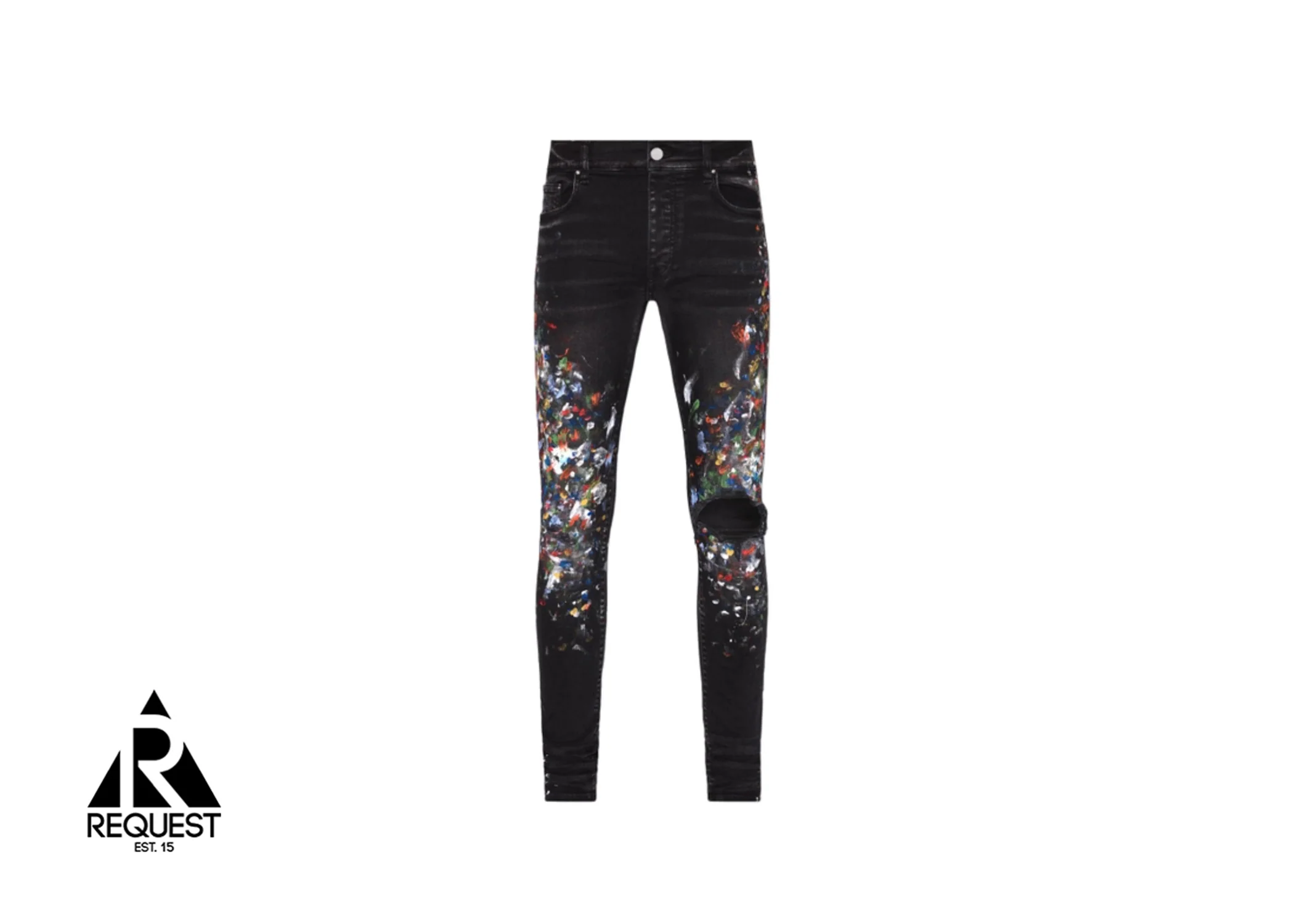 Painter Skinny Denim "Aged Black"