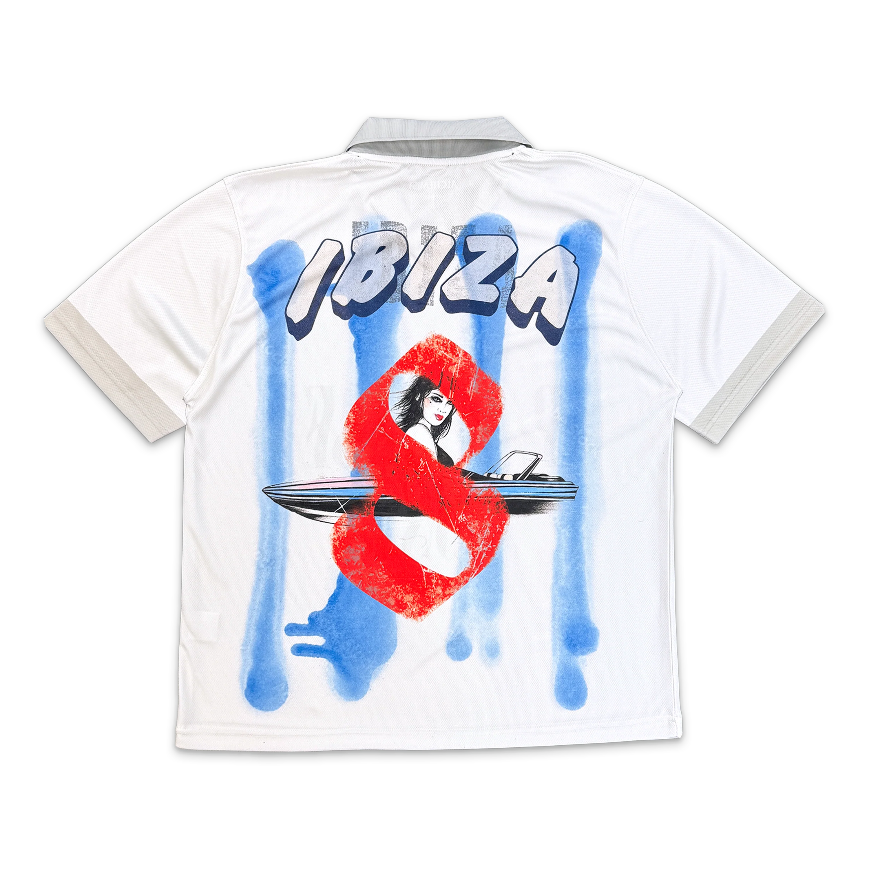 Paradise Lost Game Jersey "Striped Blue Spray Paint" - Image 2