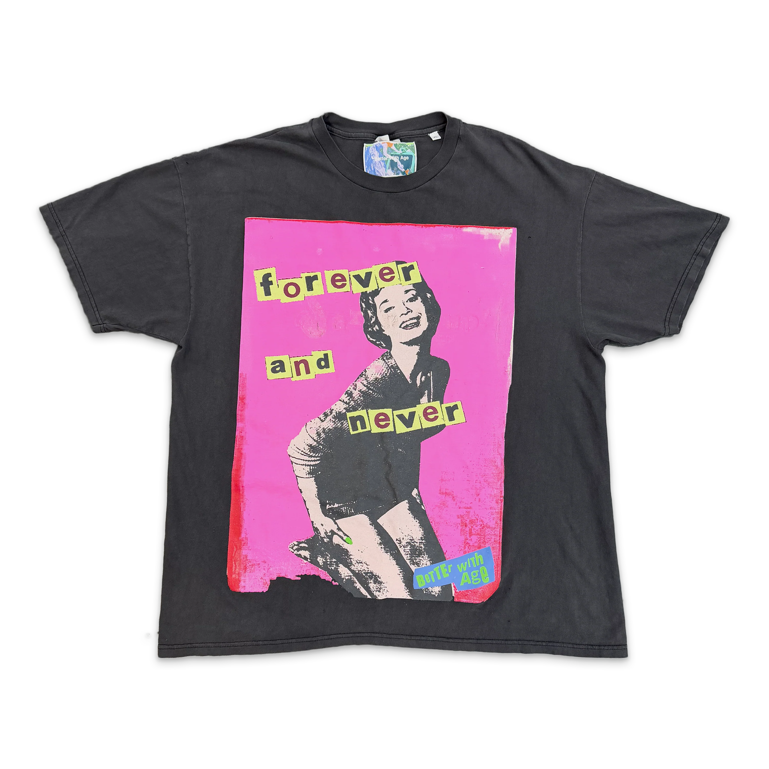 Rendez-Vous Vintage Tee "Black"